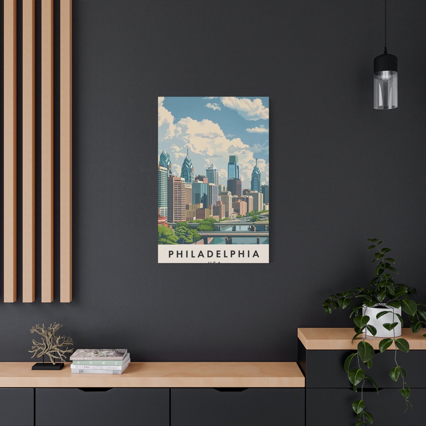 Bright Sunny Day In Philadelphia Wall Art & Canvas Prints