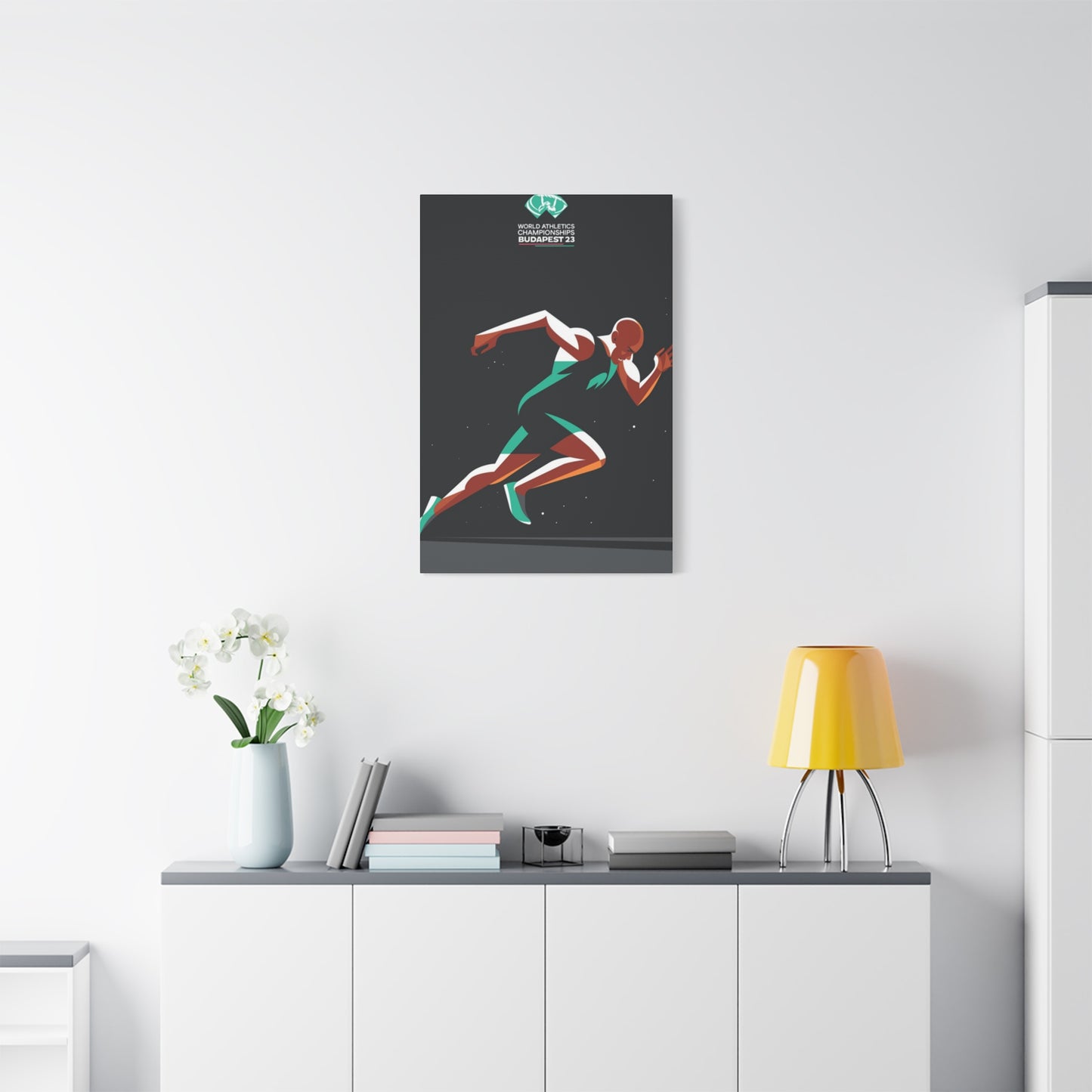 World Athletics Championship Poster Wall Art & Canvas Prints