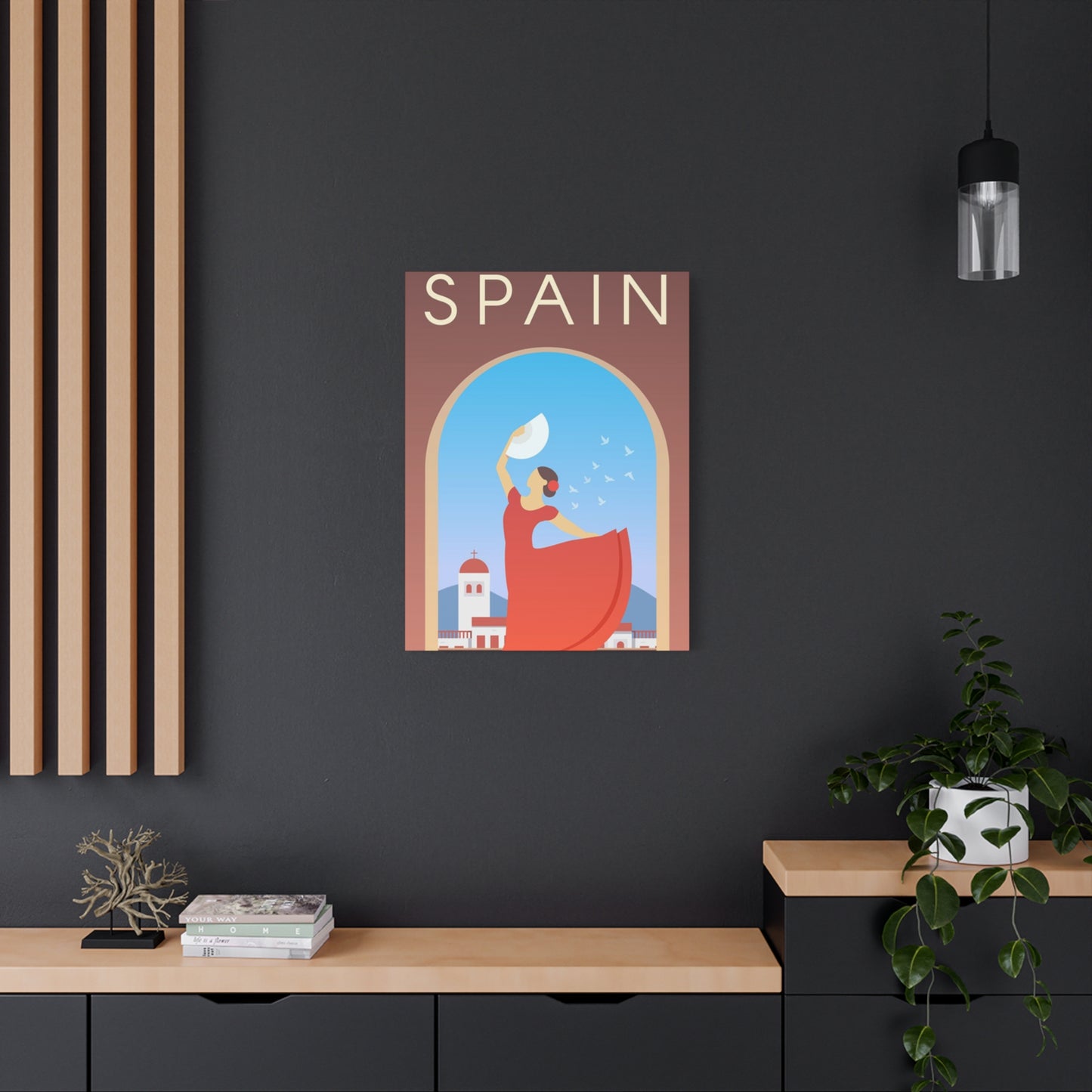 Abstract Spain Traditional Wall Art & Canvas Prints