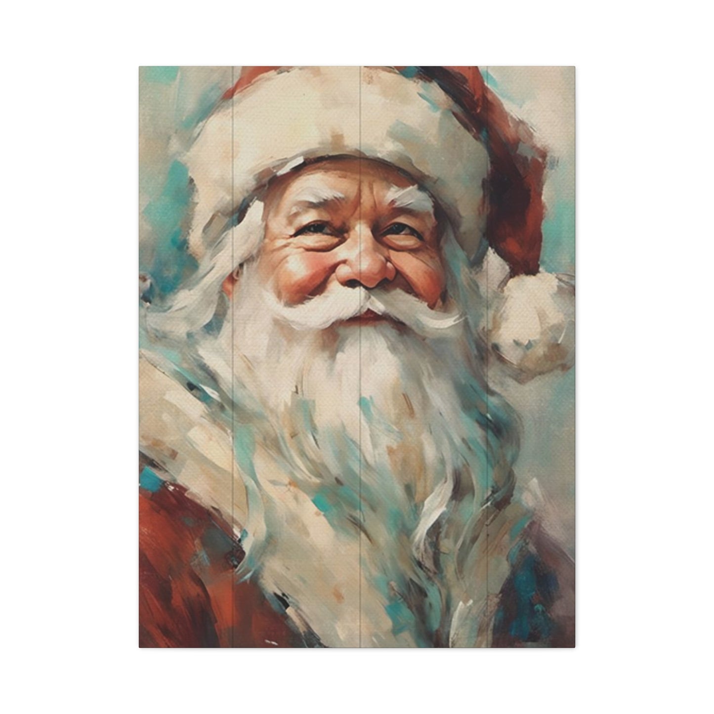 Santa Claus Painting Wall Art & Canvas Prints