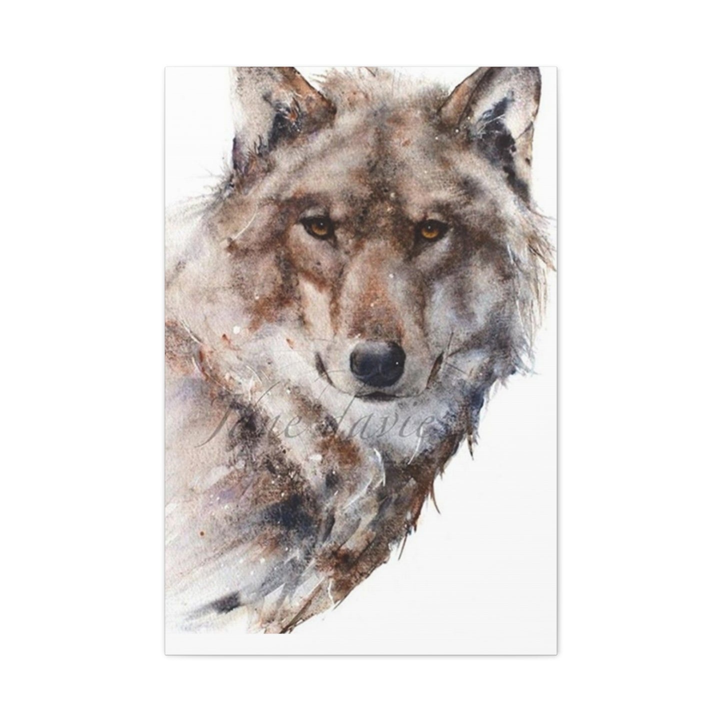 Wolf Painting Wall Art & Canvas Prints