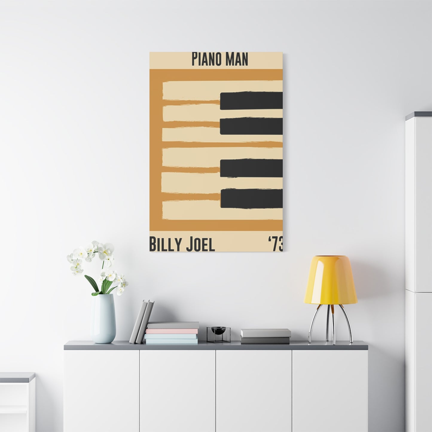 Yellow Piano Painting Wall Art & Canvas Prints
