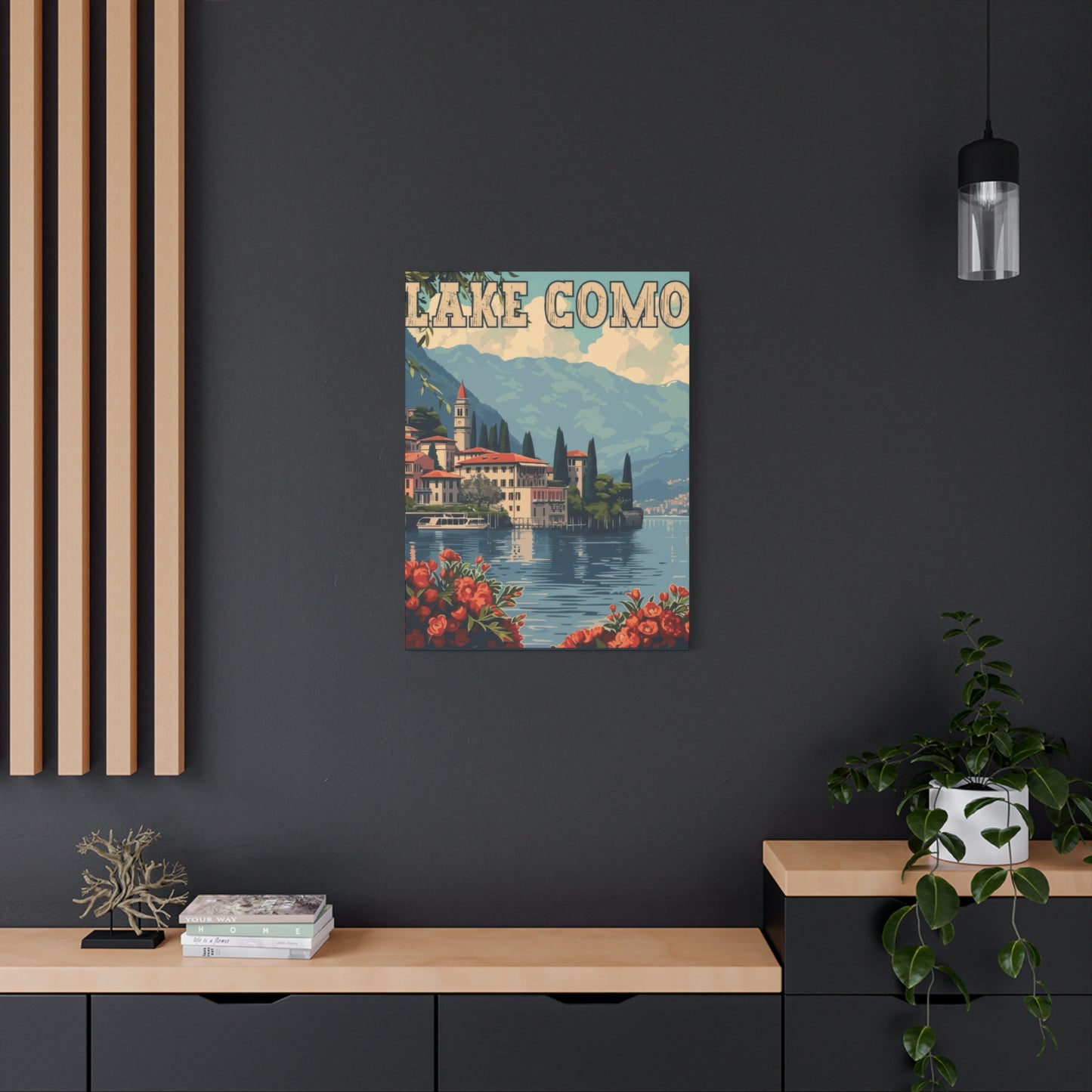 Lake Como Italy Vintage Wall Art & Canvas Prints