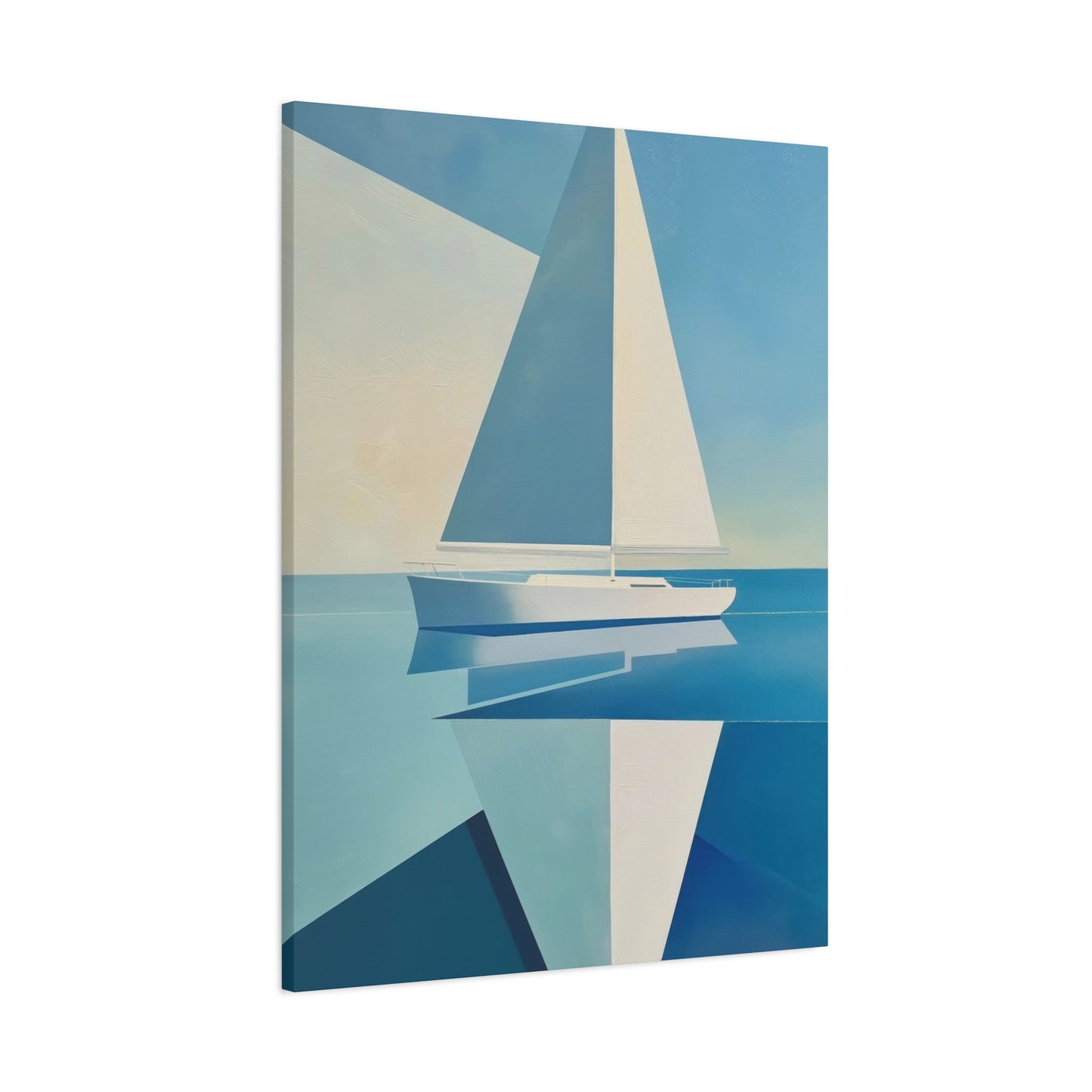 White Sailboat Wall Art & Canvas Prints