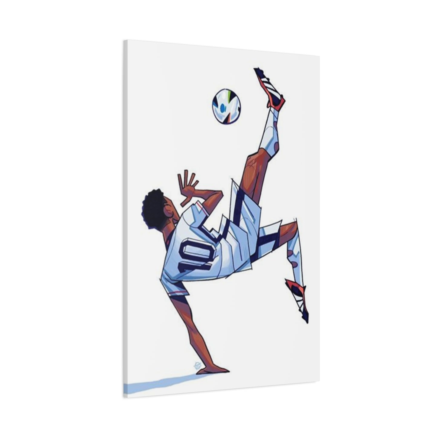 Animated Football Player Wall Art & Canvas Prints