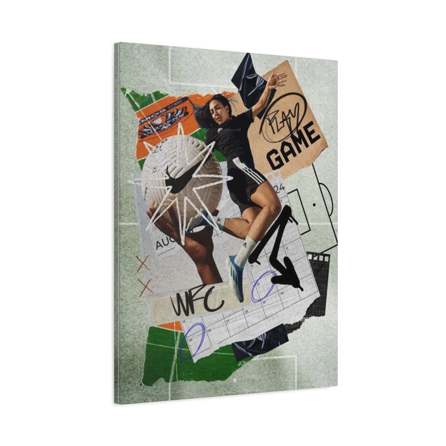 Nike Game Play Poster Wall Art & Canvas Prints
