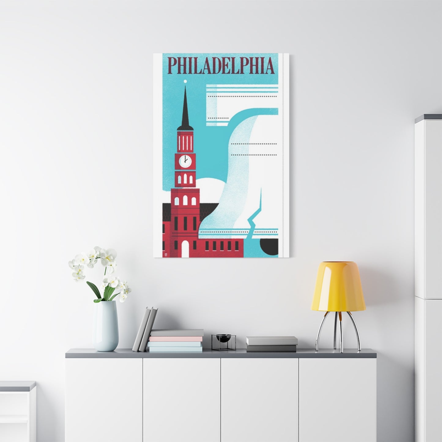Breathless City Philadelphia Poster Wall Art & Canvas Prints