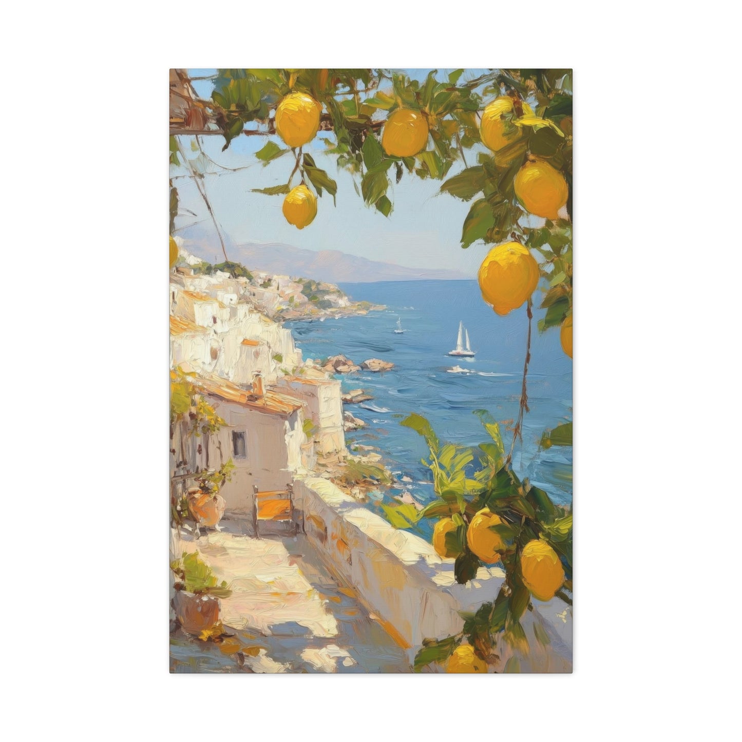 Amalfi Coast View Italy Wall Art & Canvas Prints