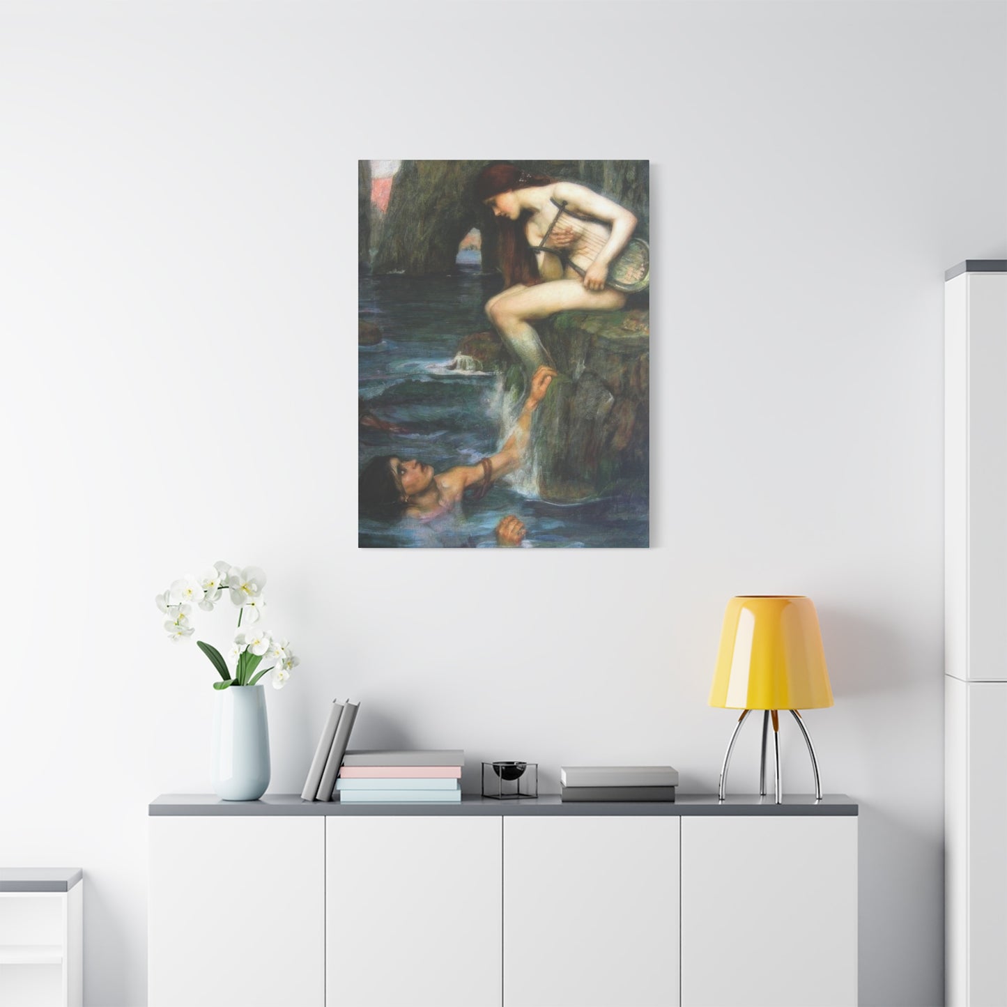 John William The Siren Wall Art & Canvas Prints