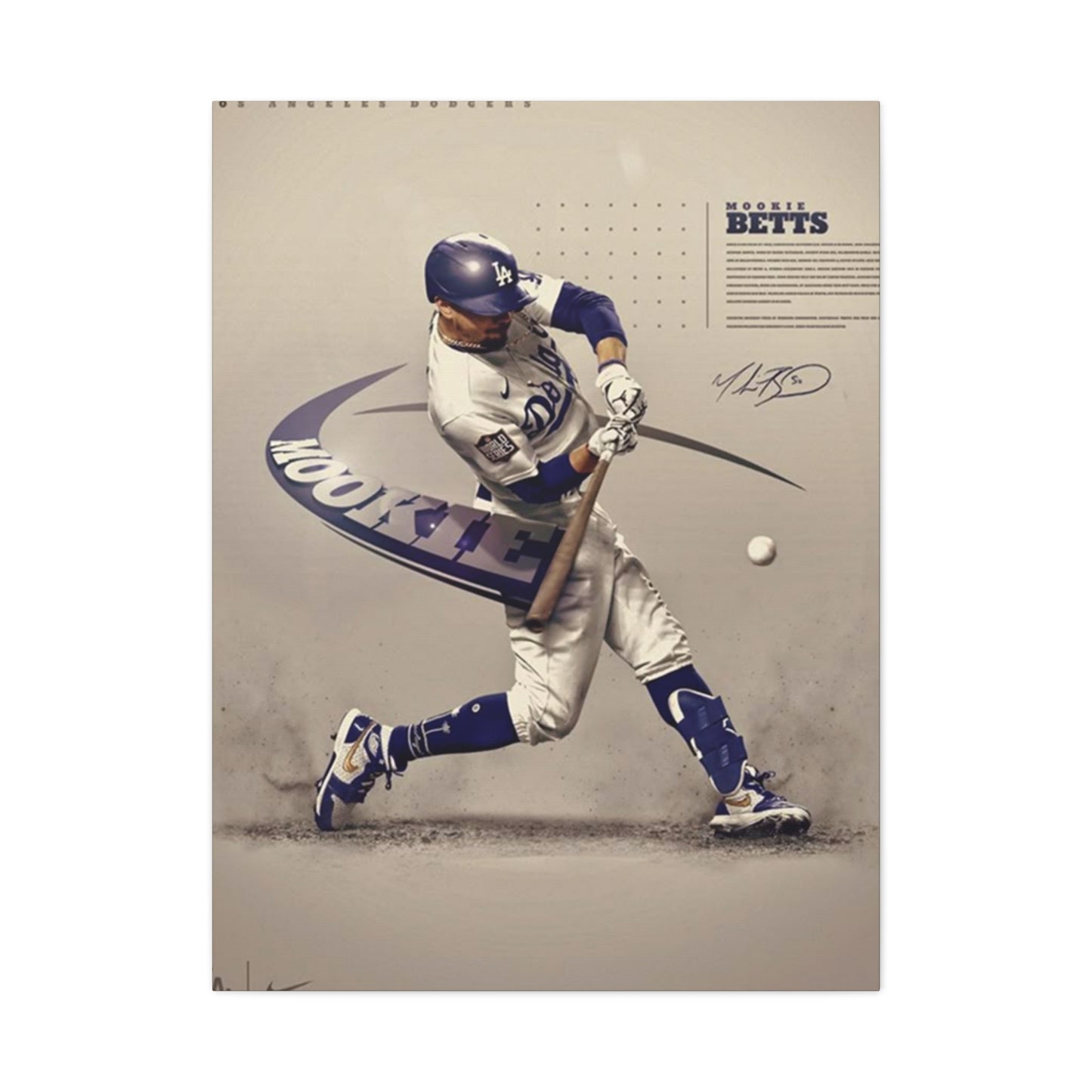 Mookie Betts Poster Wall Art & Canvas Prints