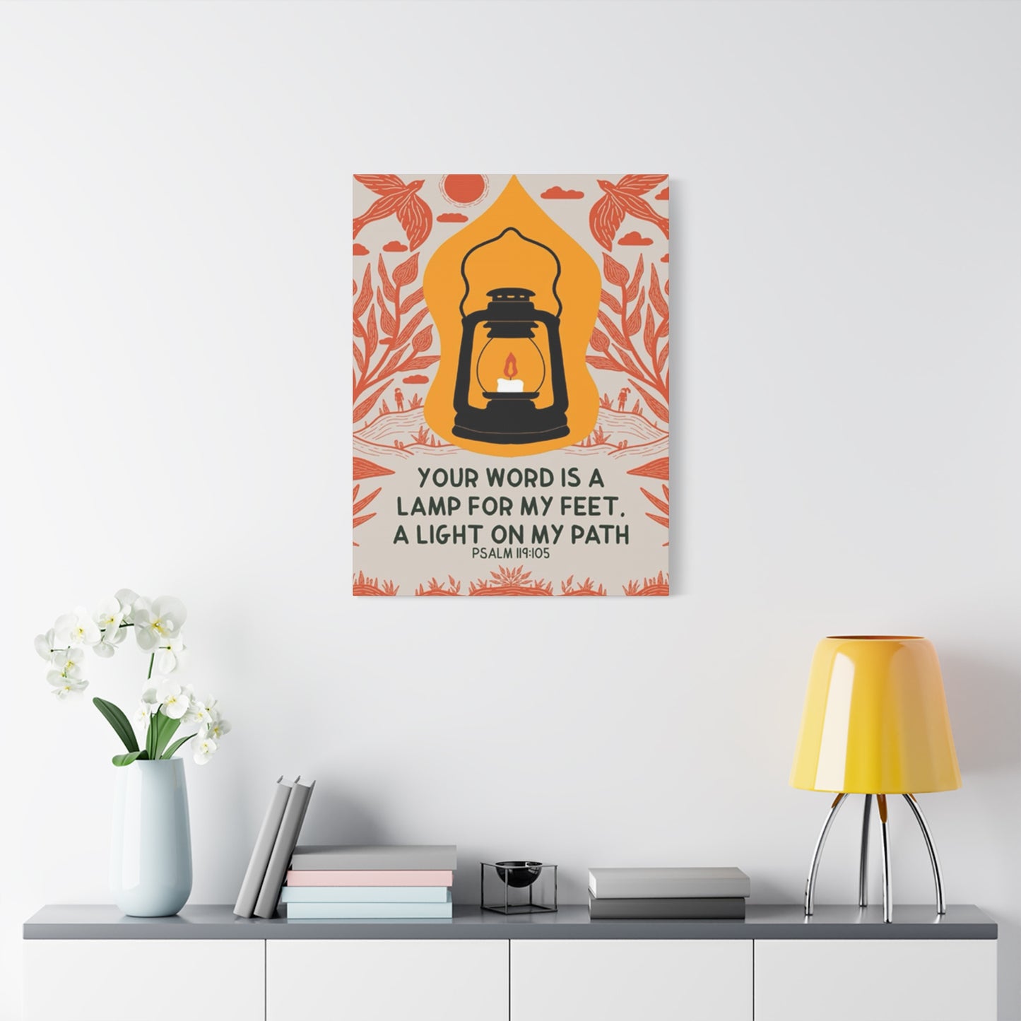 Candle Light Quote Poster Wall Art & Canvas Prints