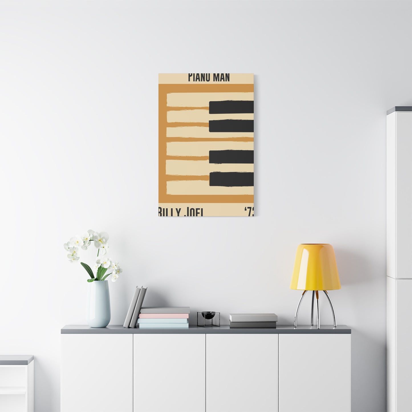 Yellow Piano Painting Wall Art & Canvas Prints