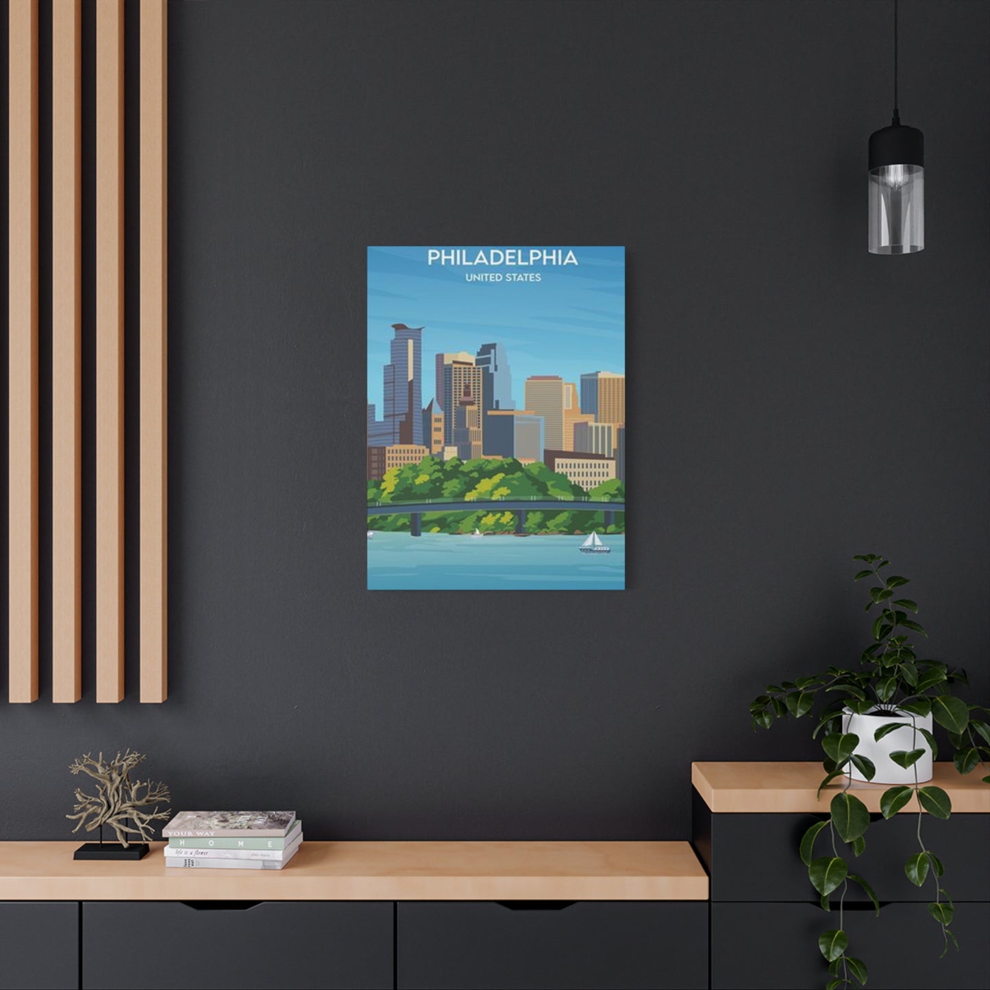 Philadelphia United States Poster Wall Art & Canvas Prints