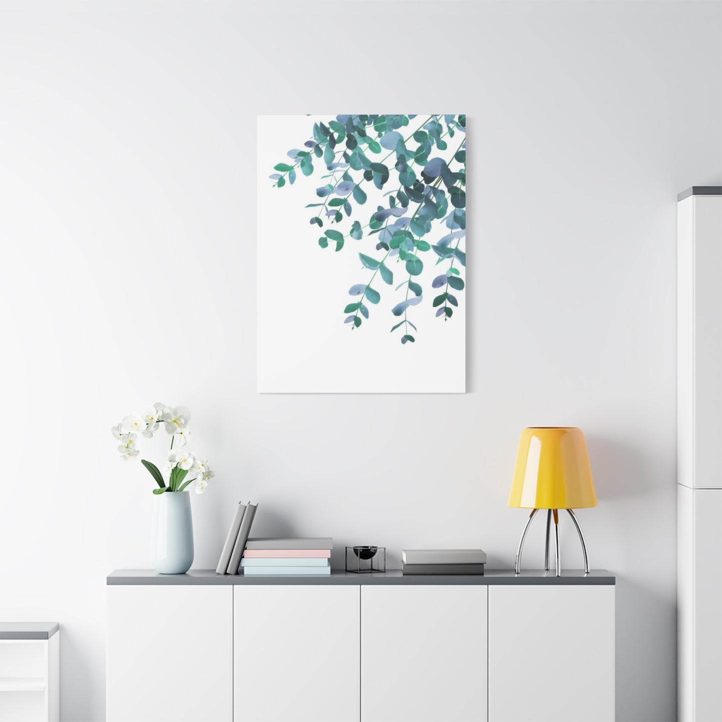 Eucalyptus Creeping Down Top Right Wall Art & Canvas Prints