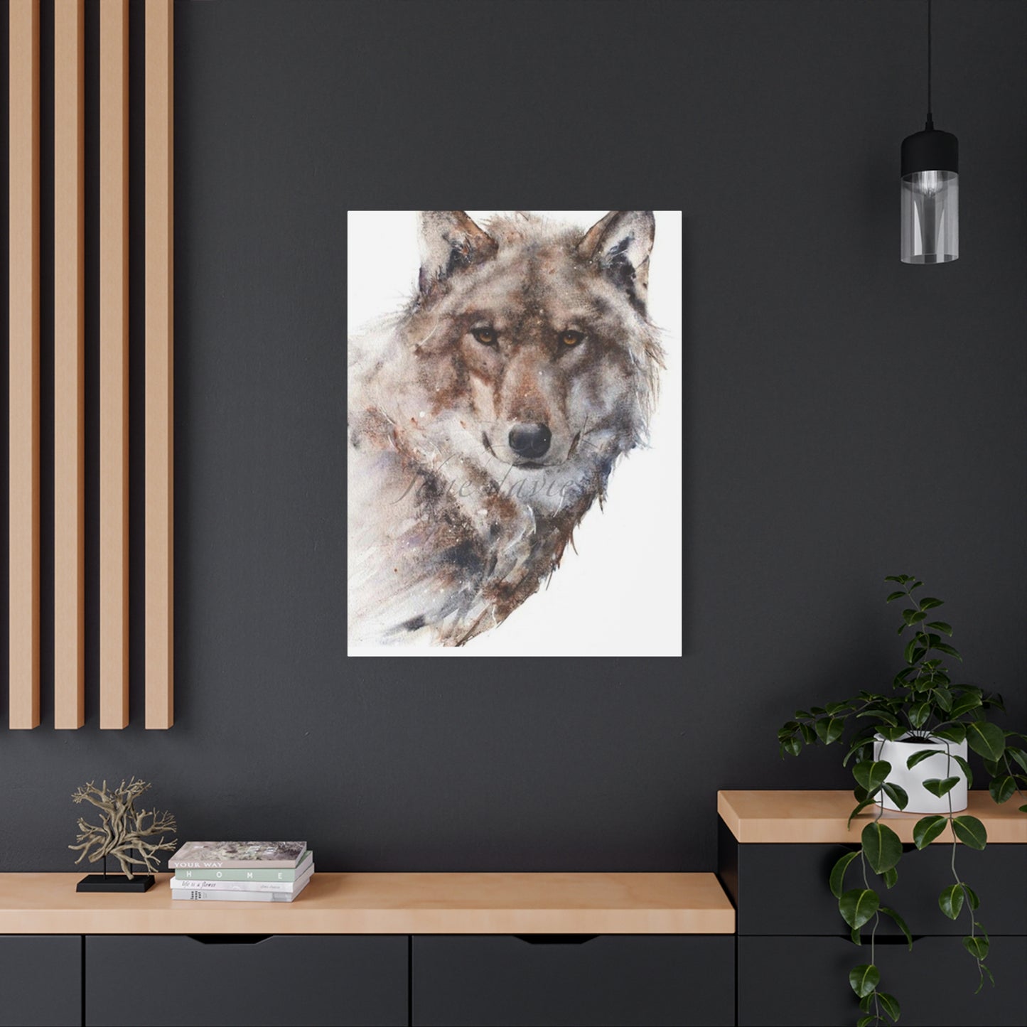 Wolf Painting Wall Art & Canvas Prints