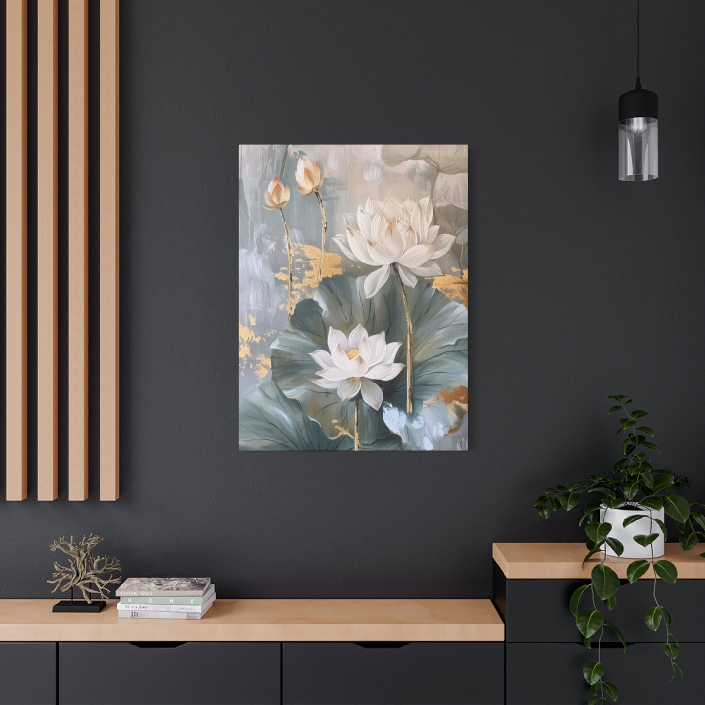White Flower Earthy Opulence Wall Art & Canvas Prints