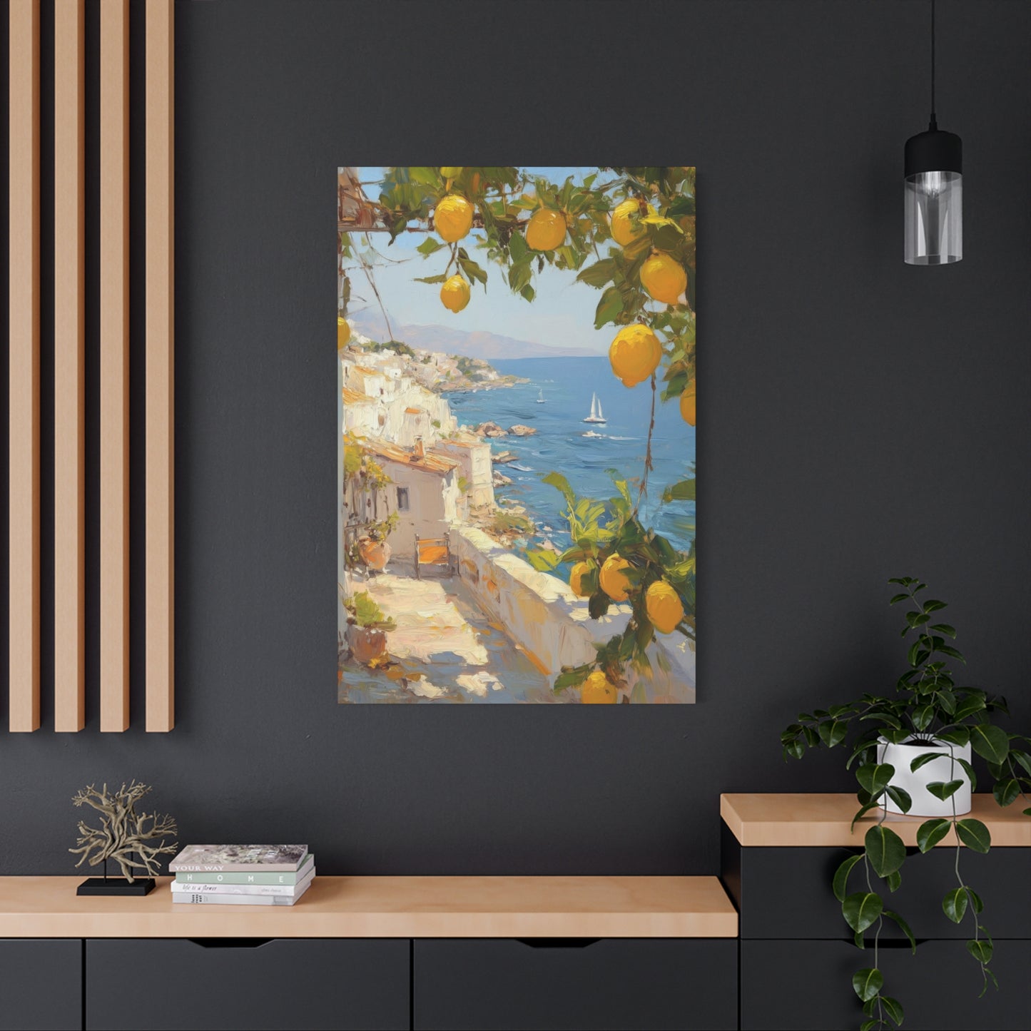 Amalfi Coast View Italy Wall Art & Canvas Prints