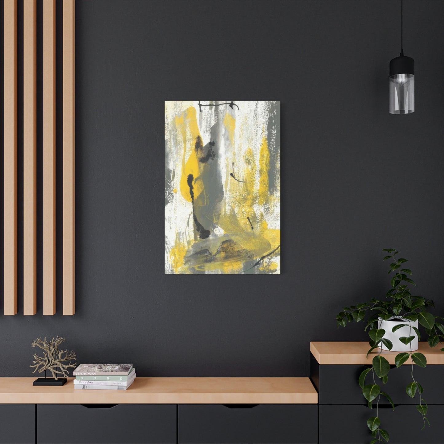 Joyce Combs Grey Movement Wall Art & Canvas Prints