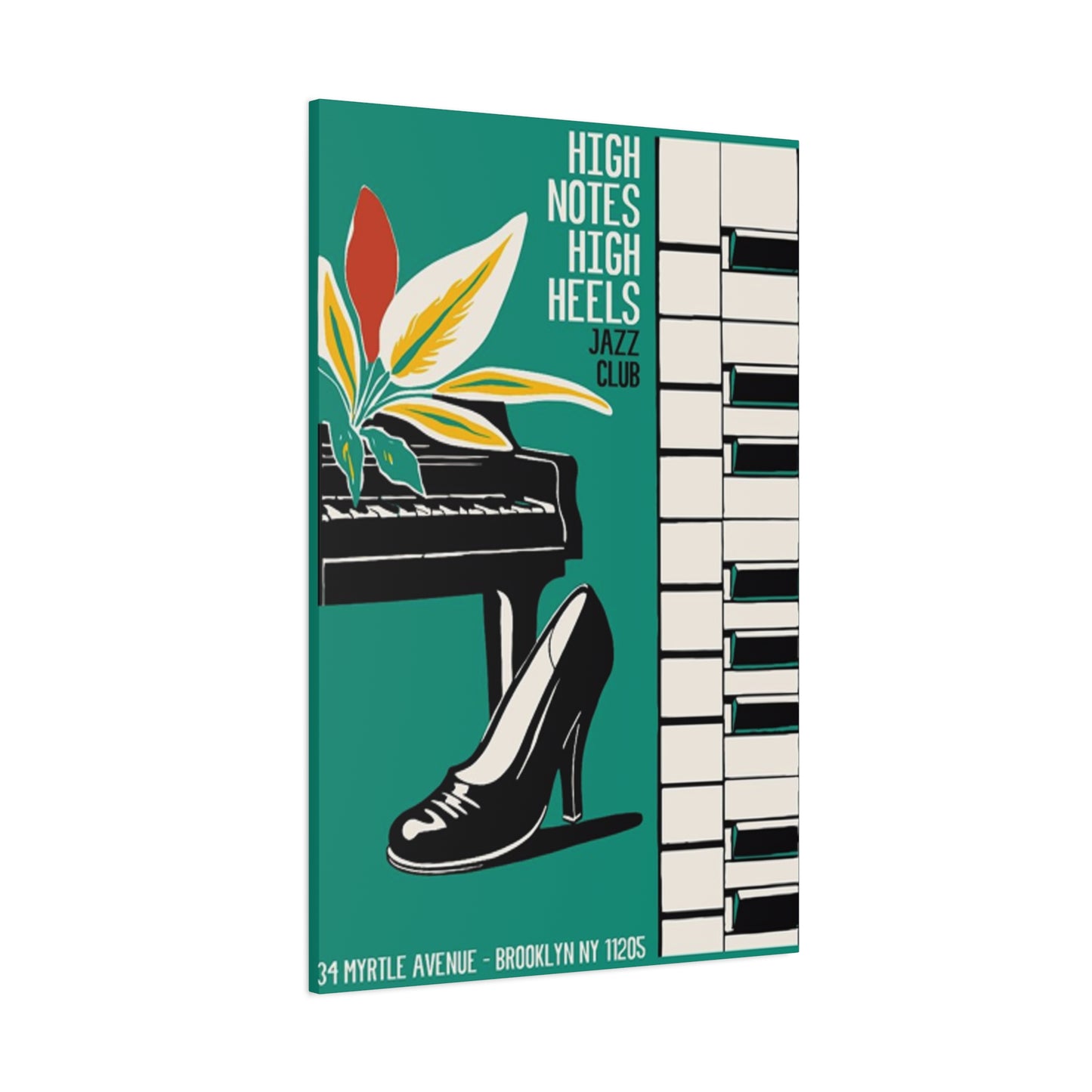 High Notes High Heels Wall Art & Canvas Prints