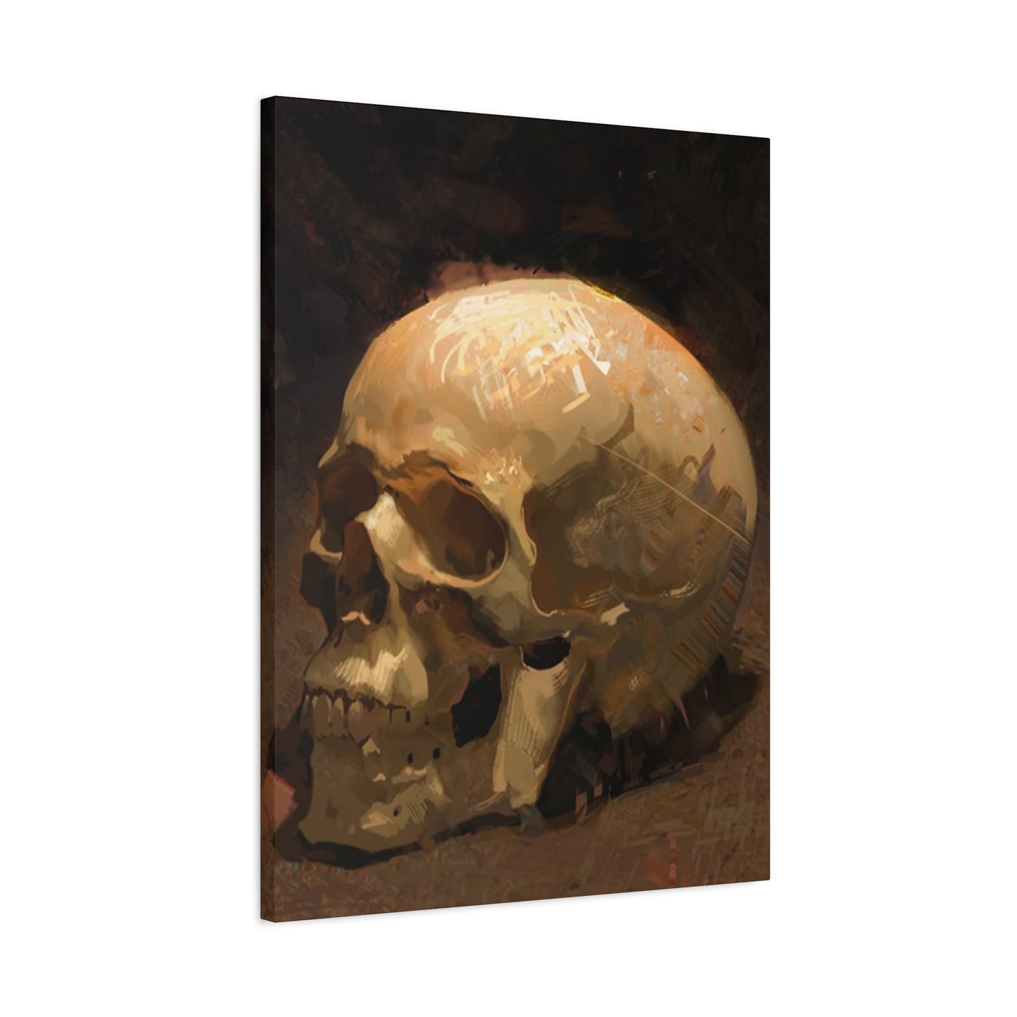 White Skull Poster Wall Art & Canvas Prints