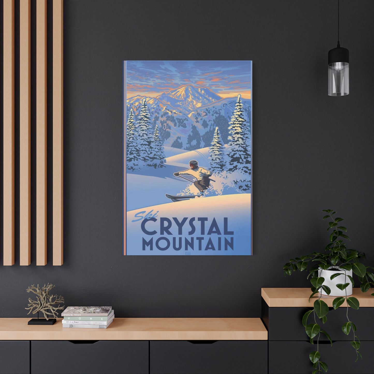 Crystal Mountain Wall Art & Canvas Prints