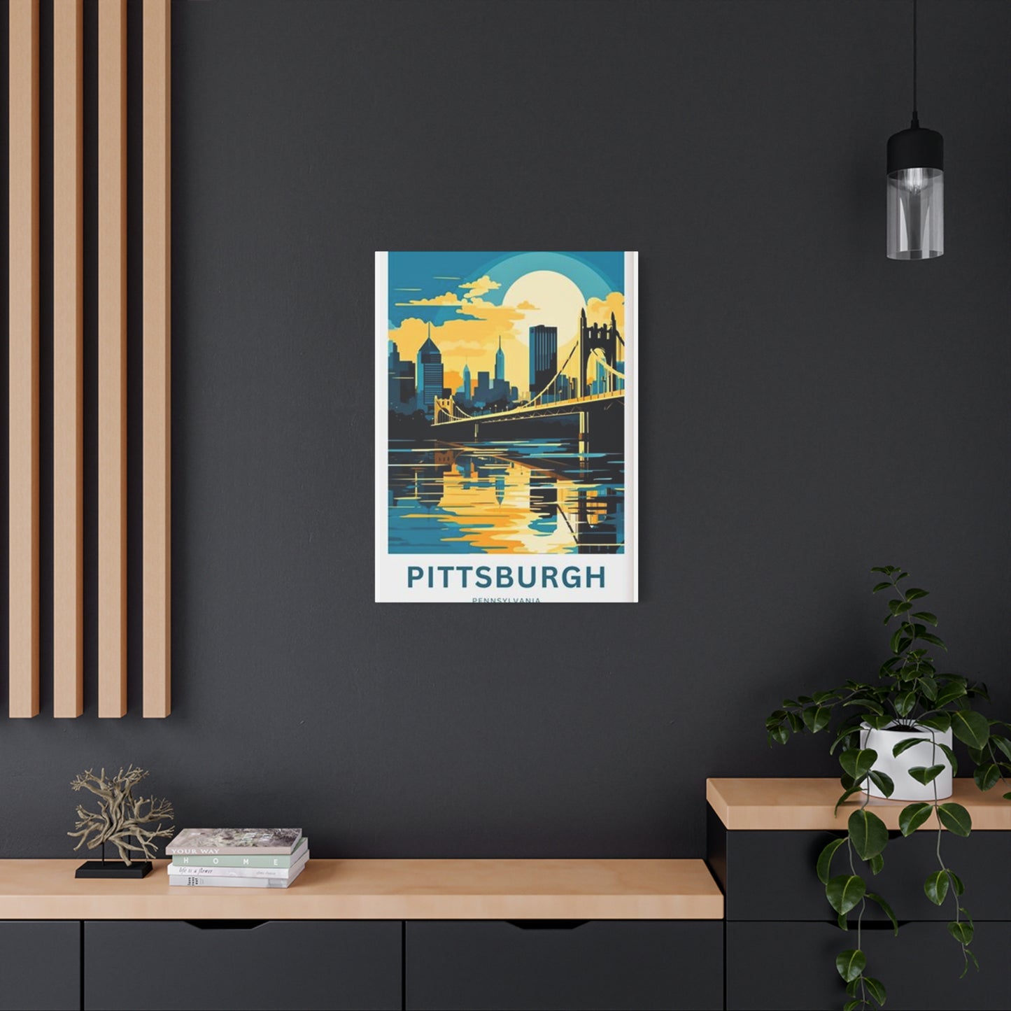 Pittsburgh Poster Wall Art & Canvas Prints