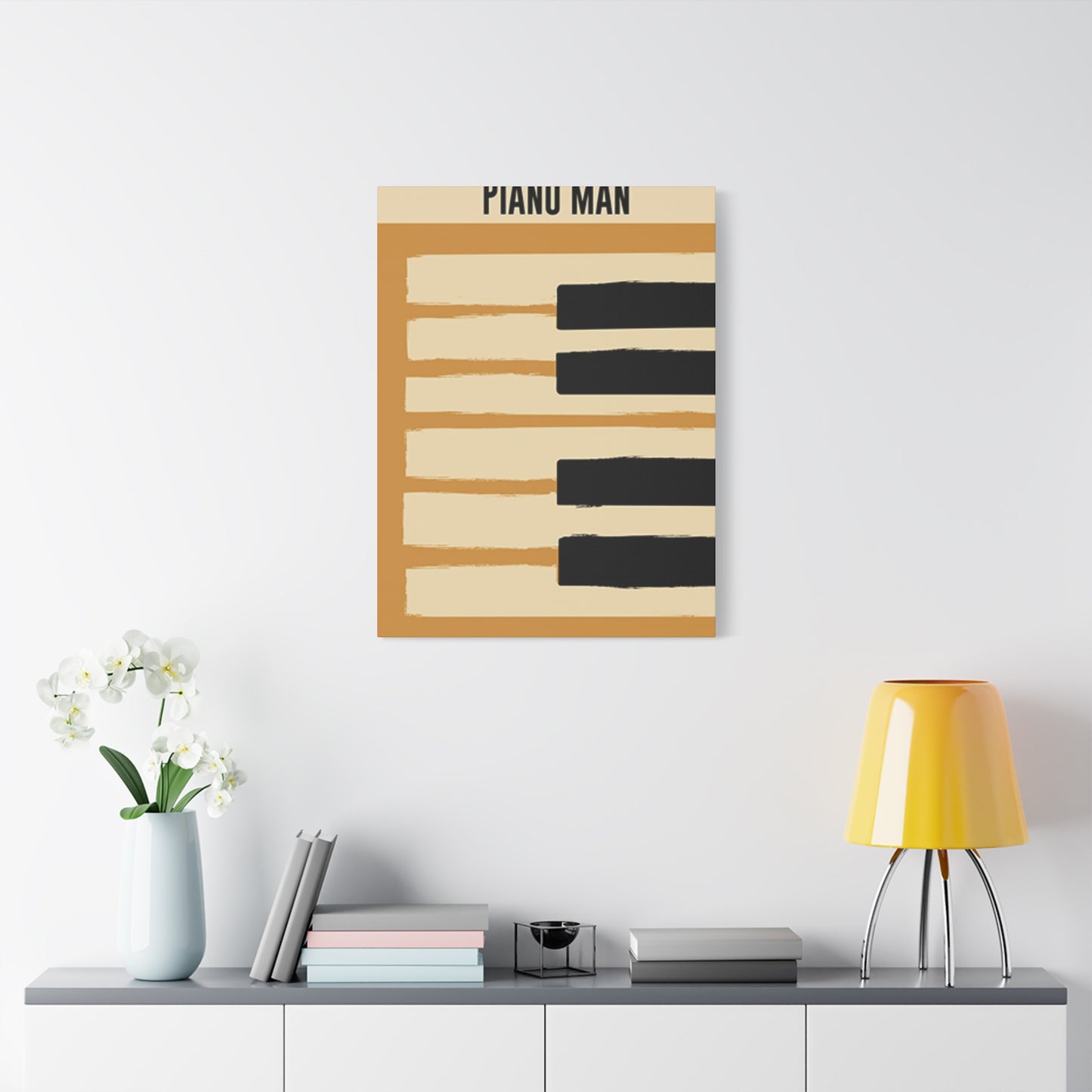 Yellow Piano Painting Wall Art & Canvas Prints