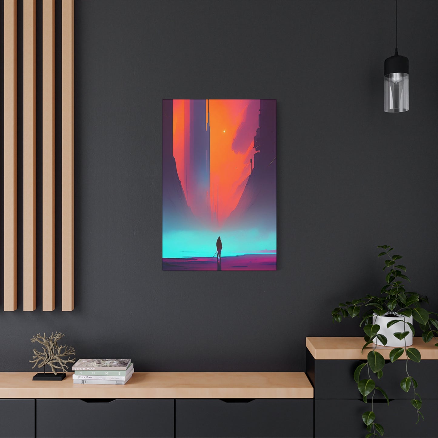 Abstract Alone Jesus Spiritual Christianity Wall Art & Canvas Prints