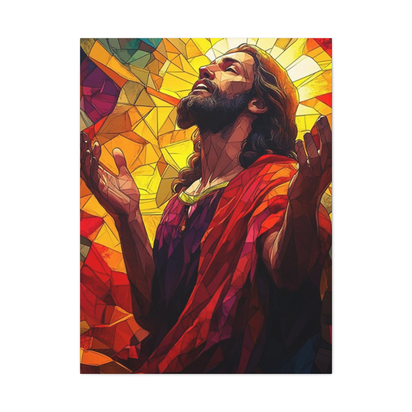 Abstract Jesus Spiritual Christianity Wall Art & Canvas Prints