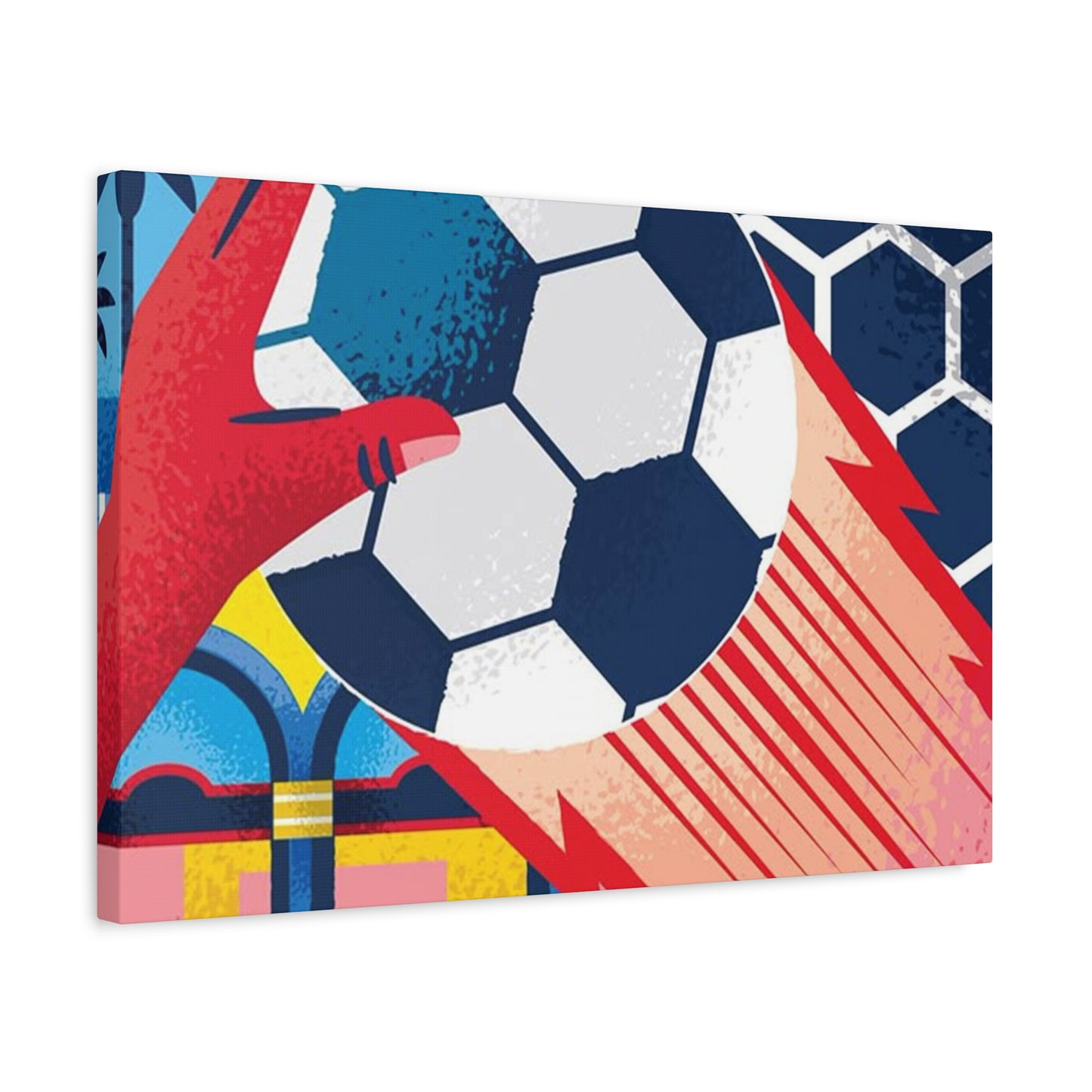 Football Painting Wall Art & Canvas Prints