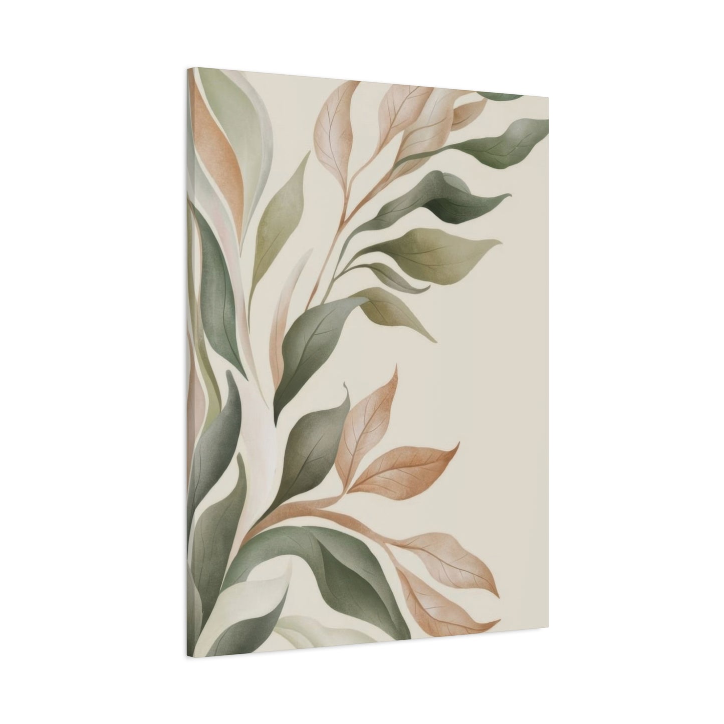 Plant Green Brown Earth Tones Wall Art & Canvas Prints