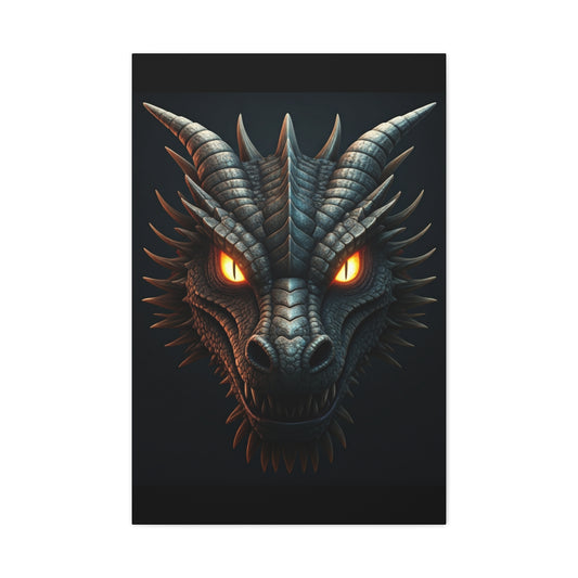 Infernal Dragon Sovereign Wall Art & Canvas Print