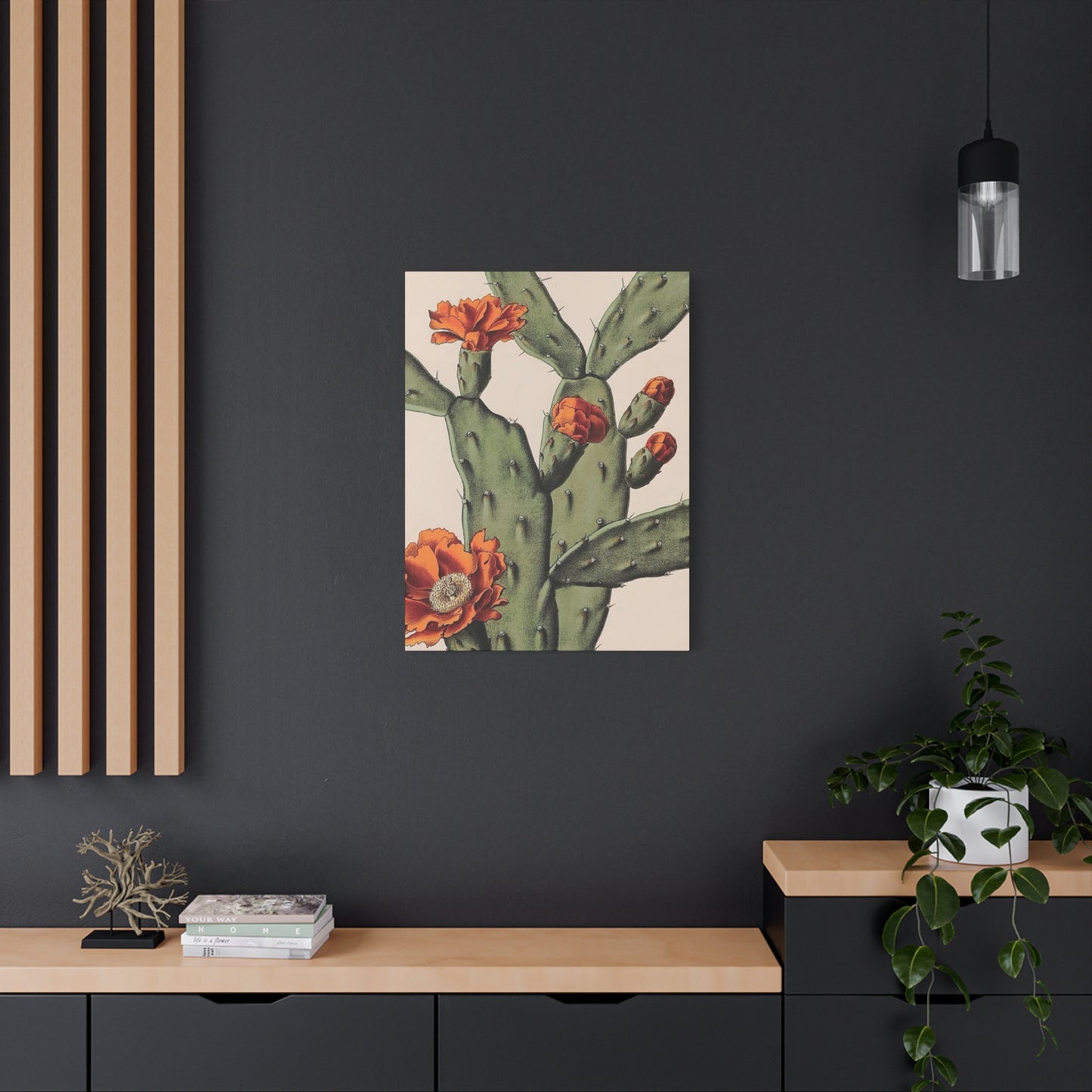 Abstract Arizona Flower Cactus Wall Art & Canvas Prints