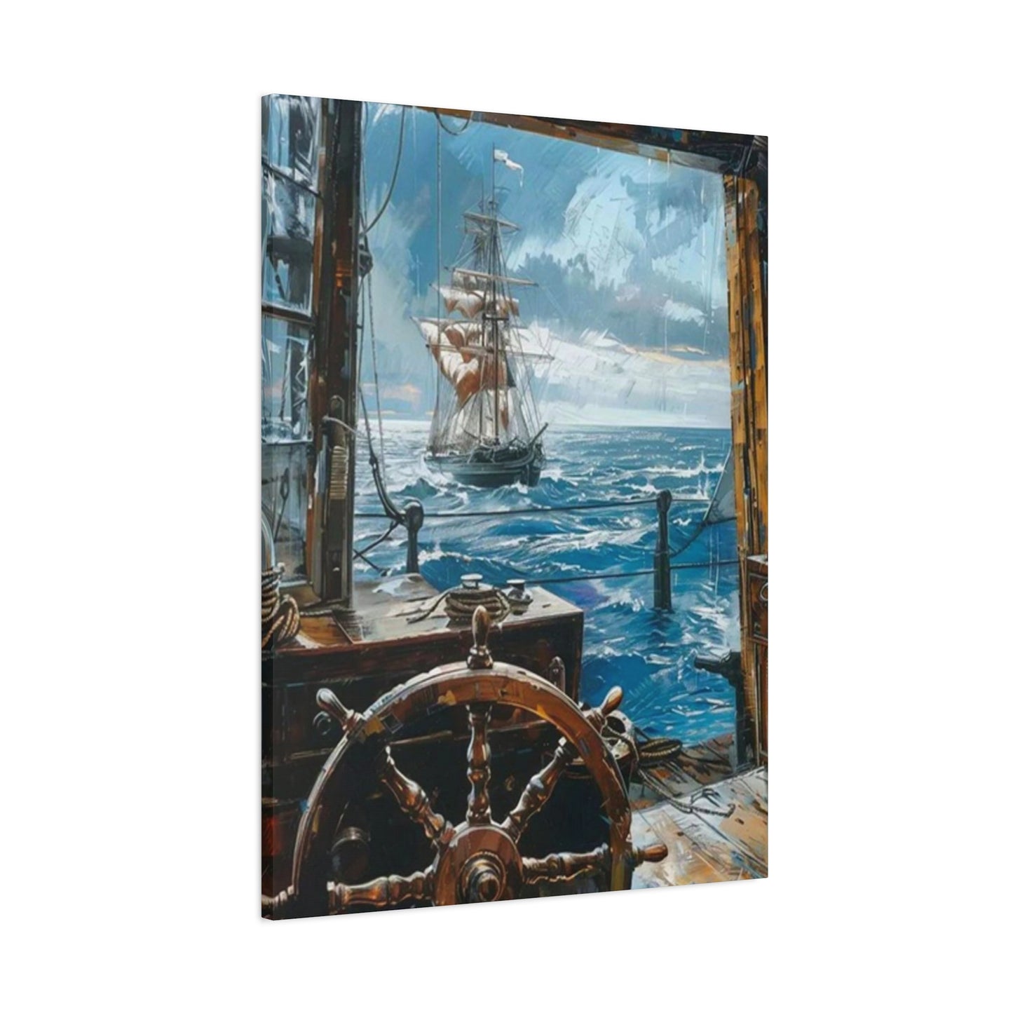 Ship Sailing POV Wall Art & Canvas Prints