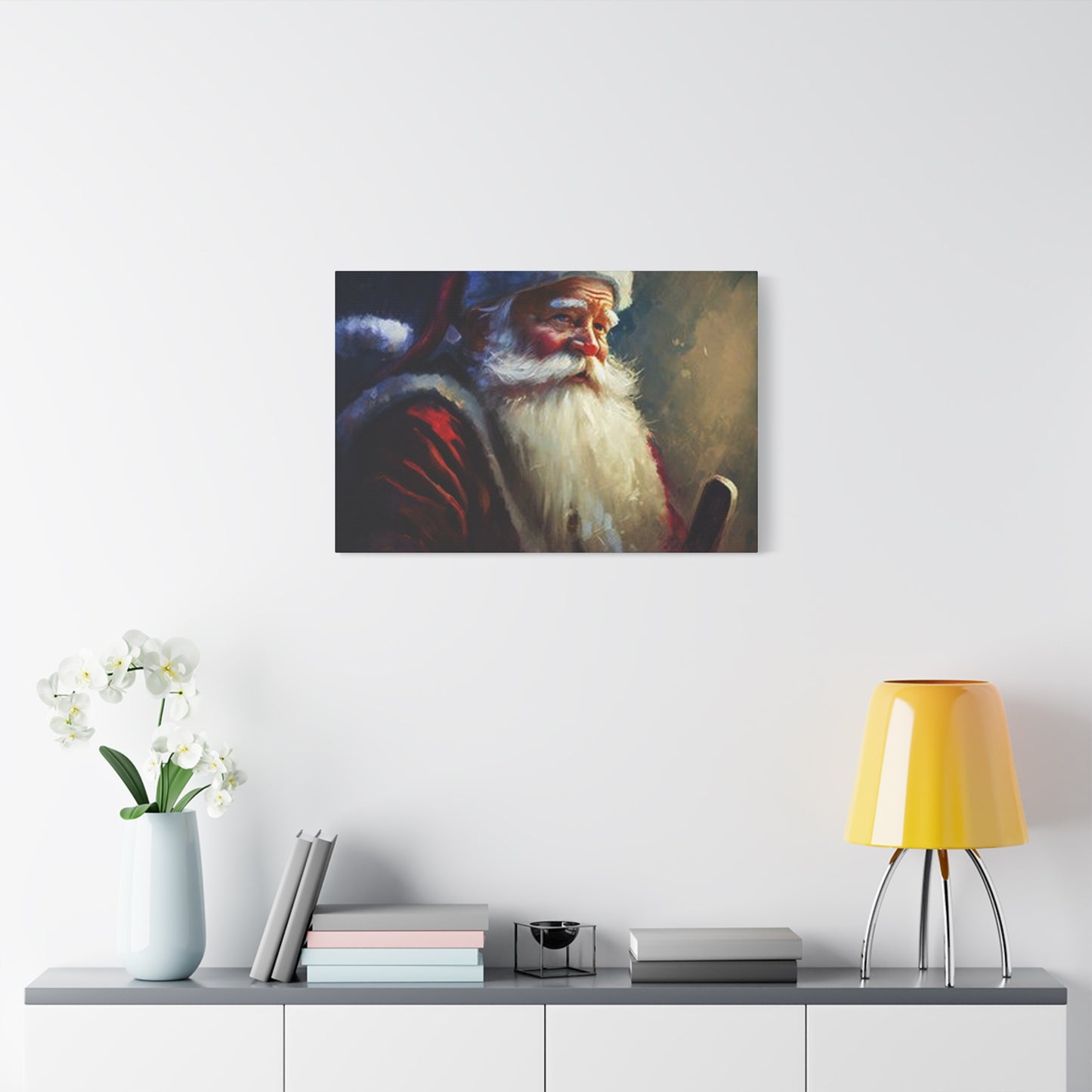 Santa Claus Candid Wall Art & Canvas Prints