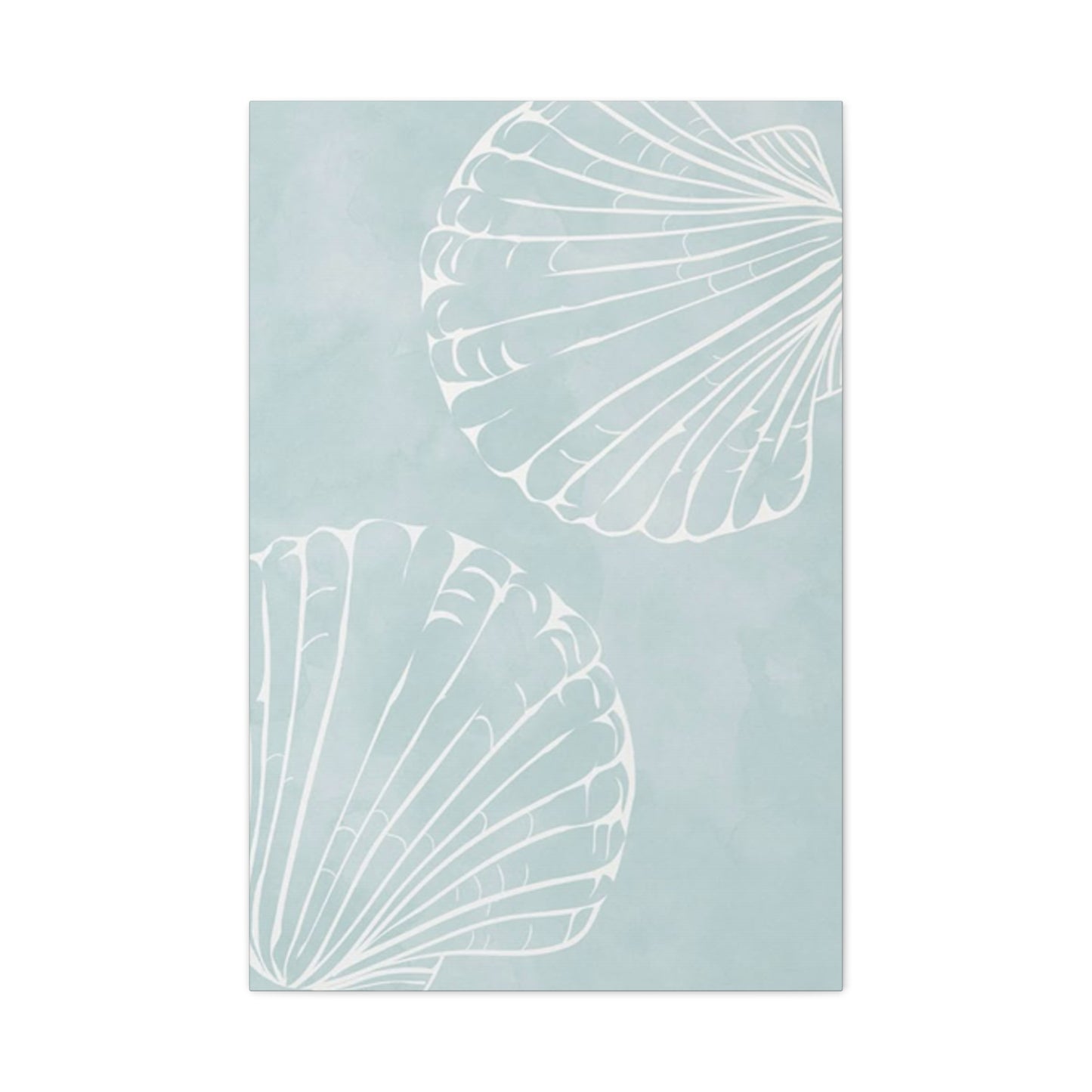 Blue Shell Painting Wall Art & Canvas Prints