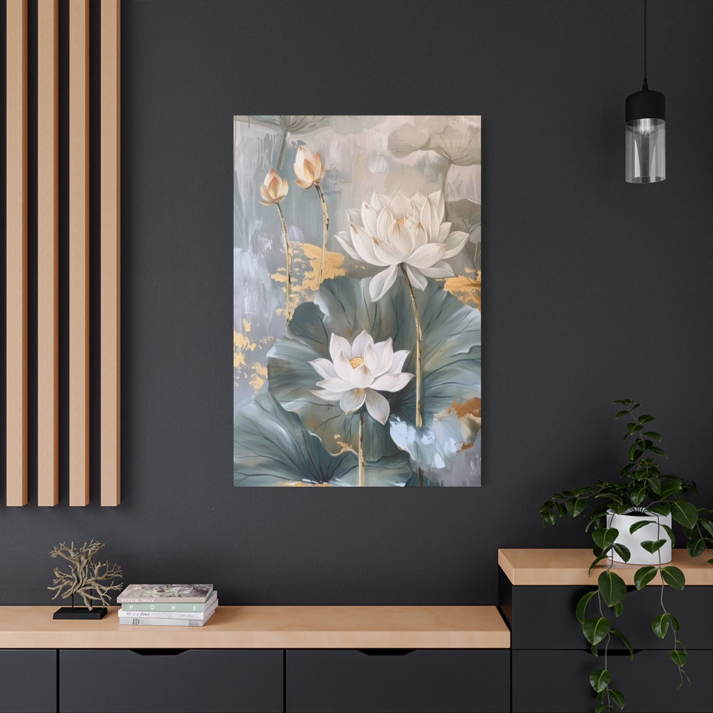 White Flower Earthy Opulence Wall Art & Canvas Prints