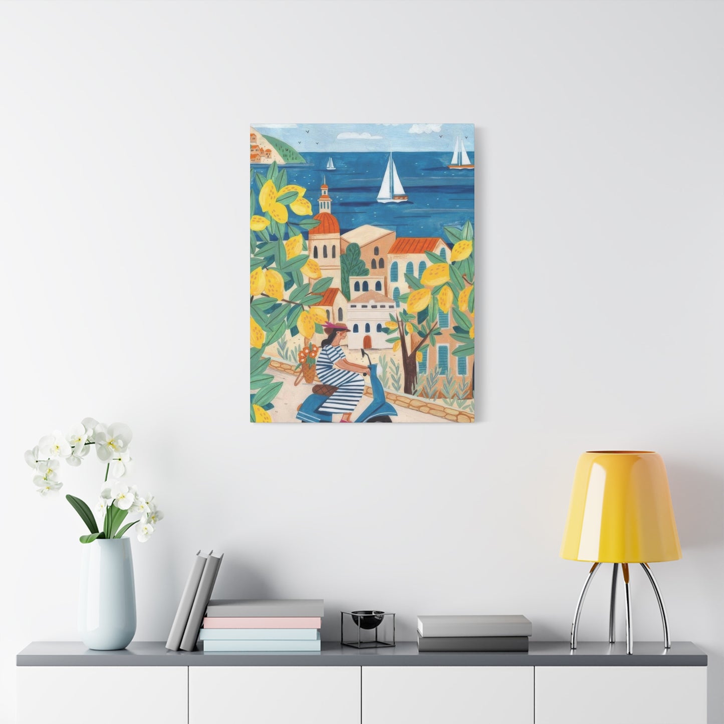 Amalfi Coast Travel Caroline Italy Wall Art & Canvas Prints