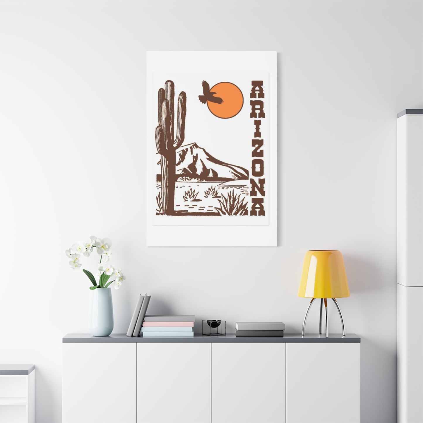 Abstract Arizona Cactus Desert Wall Art & Canvas Prints