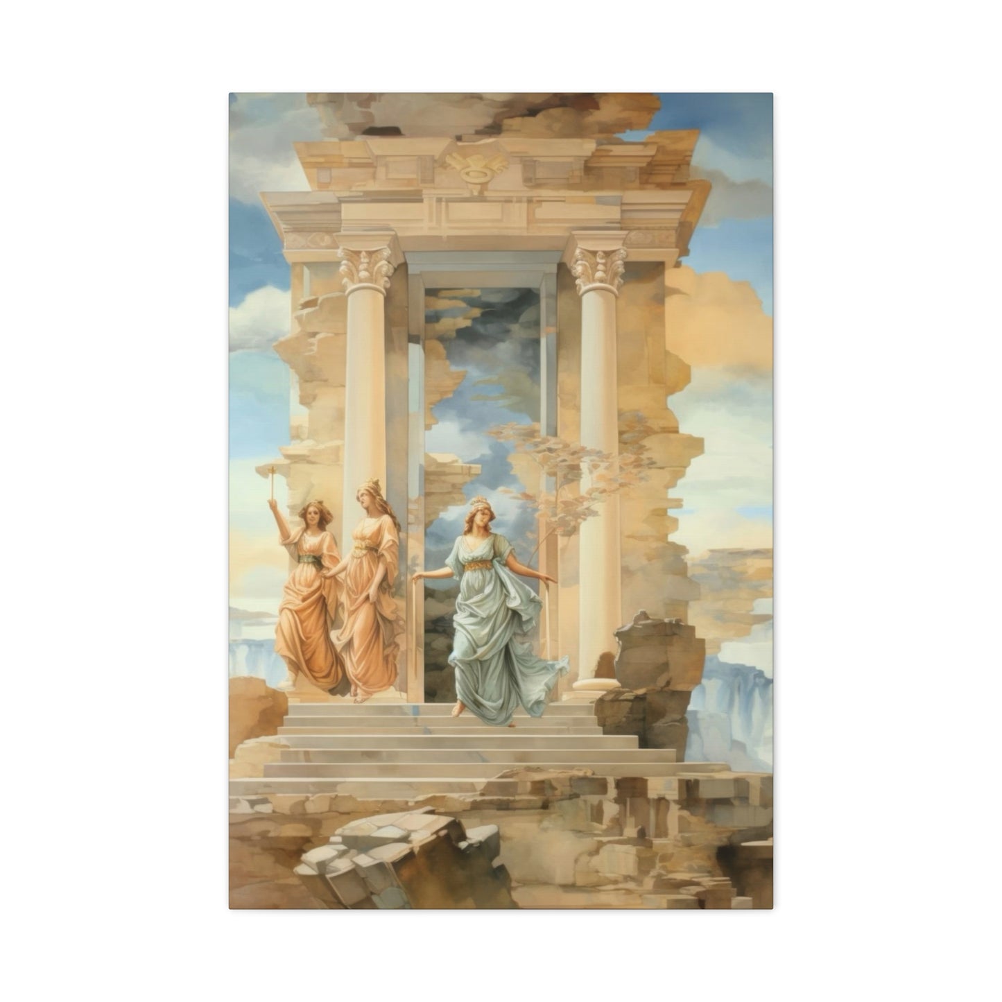 Ancient Greece Earthy Opulence Wall Art & Canvas Prints