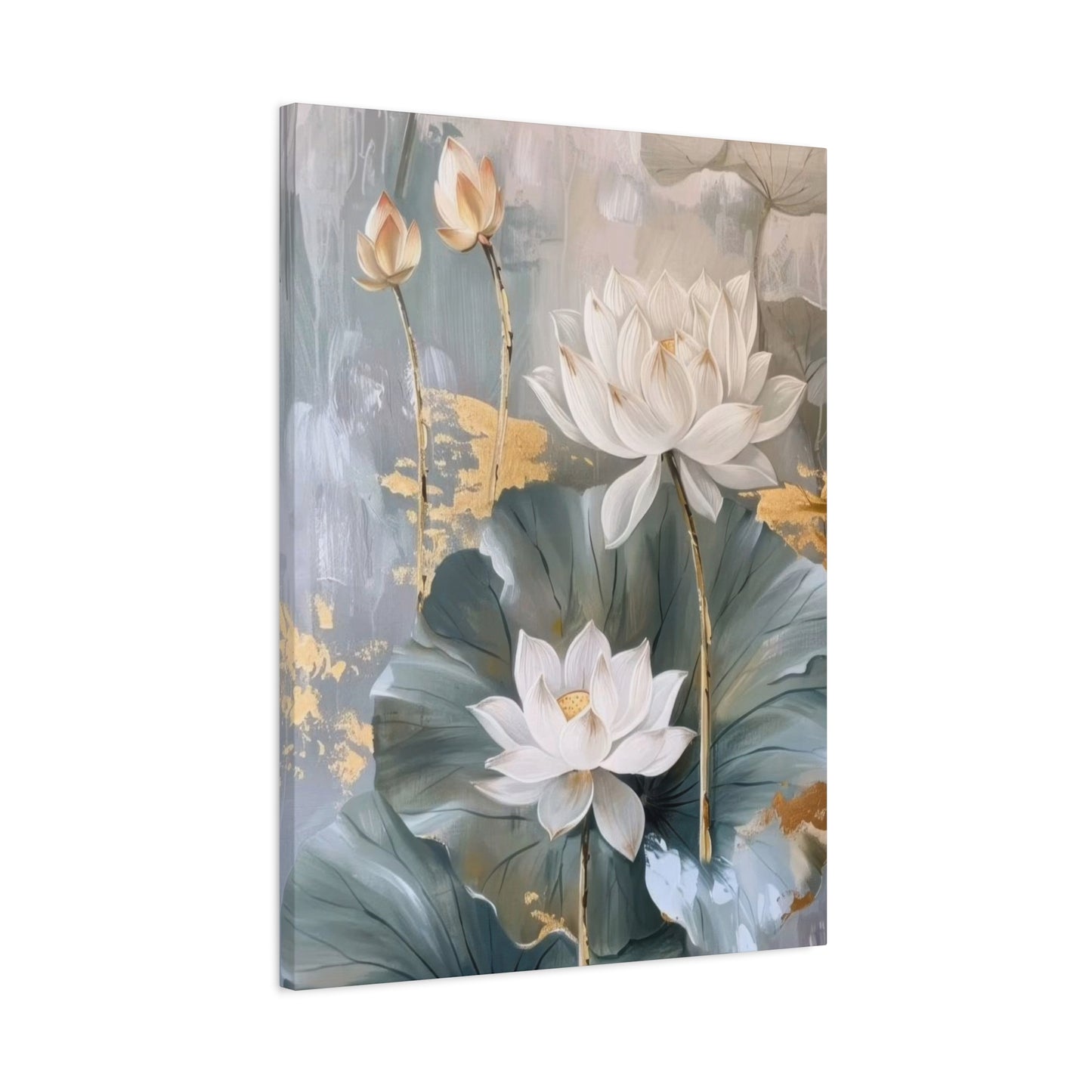 White Flower Earthy Opulence Wall Art & Canvas Prints