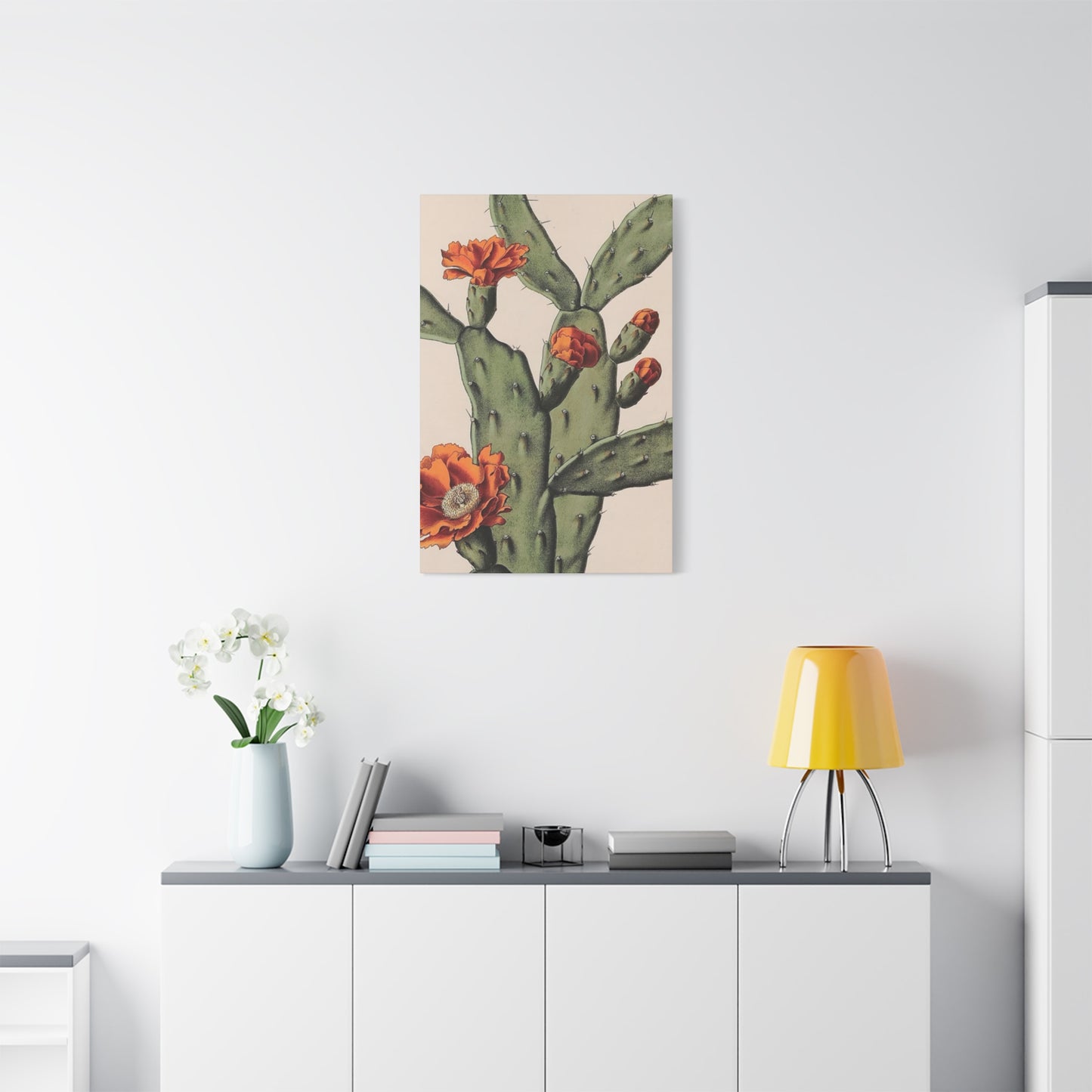 Abstract Arizona Flower Cactus Wall Art & Canvas Prints