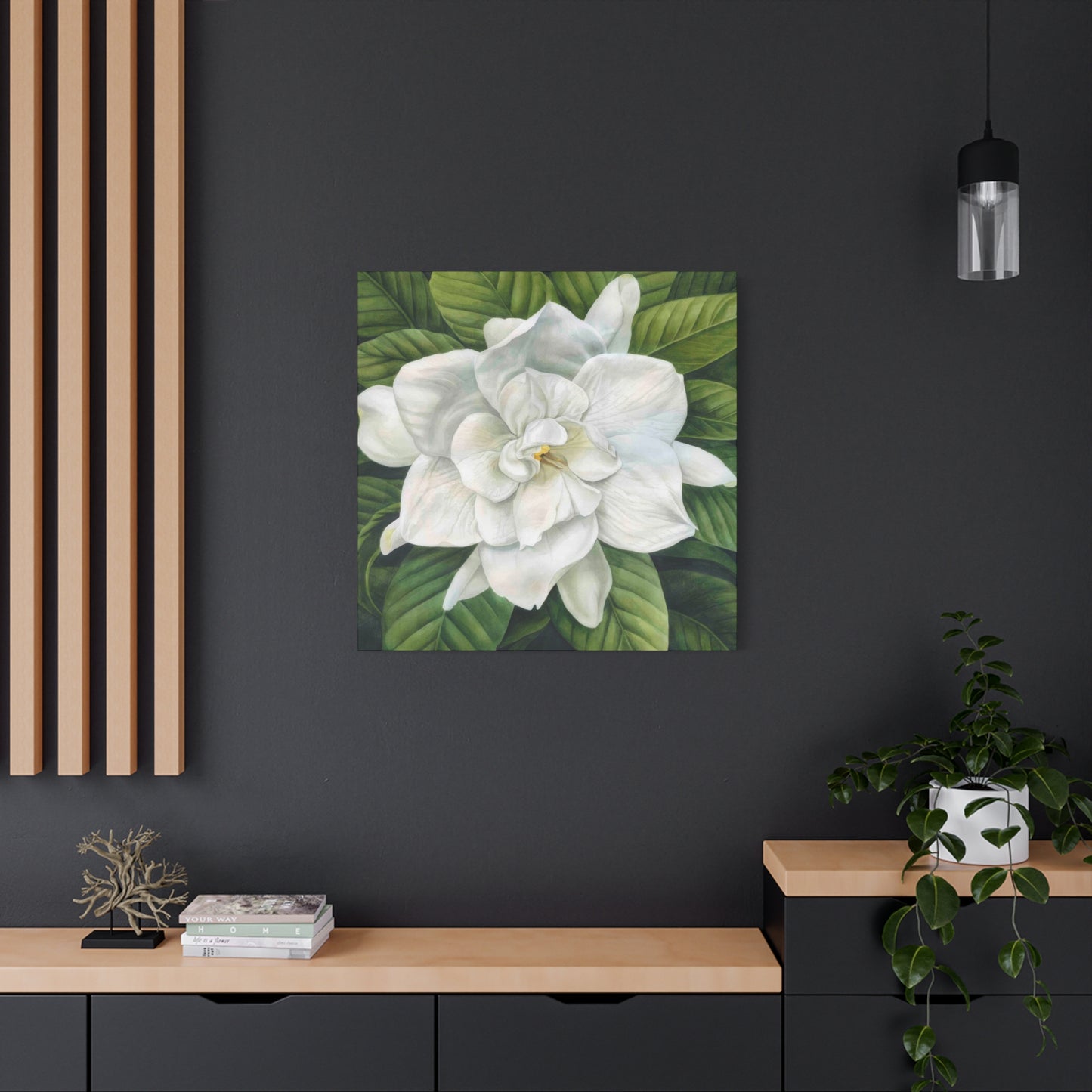 Grace Popp White Flower Head Wall Art & Canvas Prints