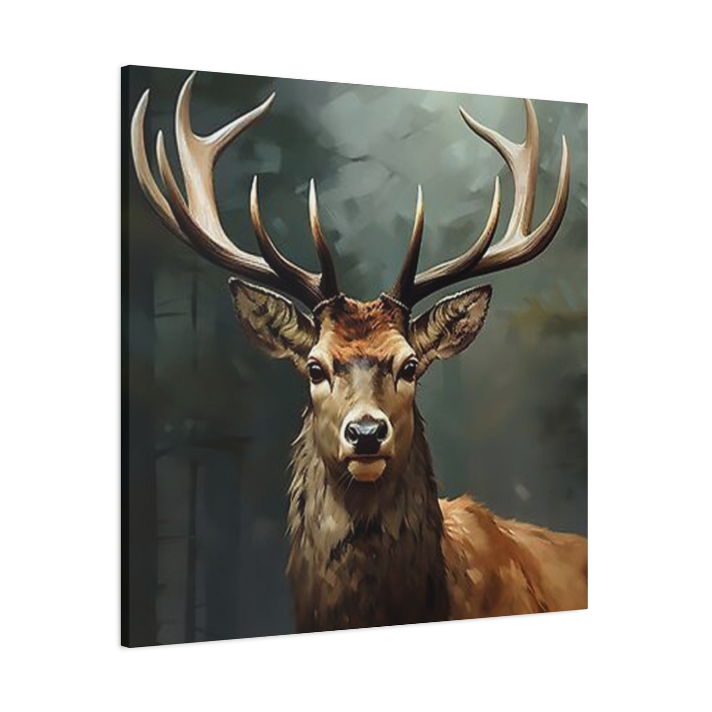 Reindeer Painting Wall Art & Canvas Prints