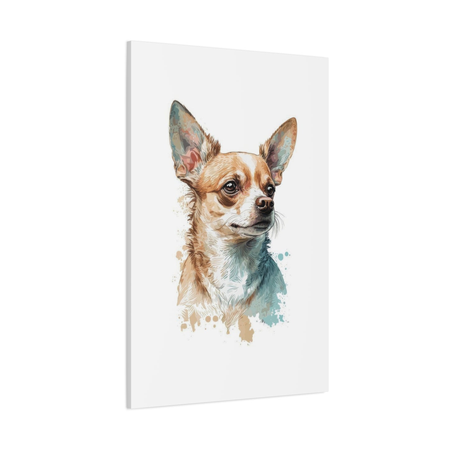 Chihuahua Portrait Dog Wall Art & Canvas Prints