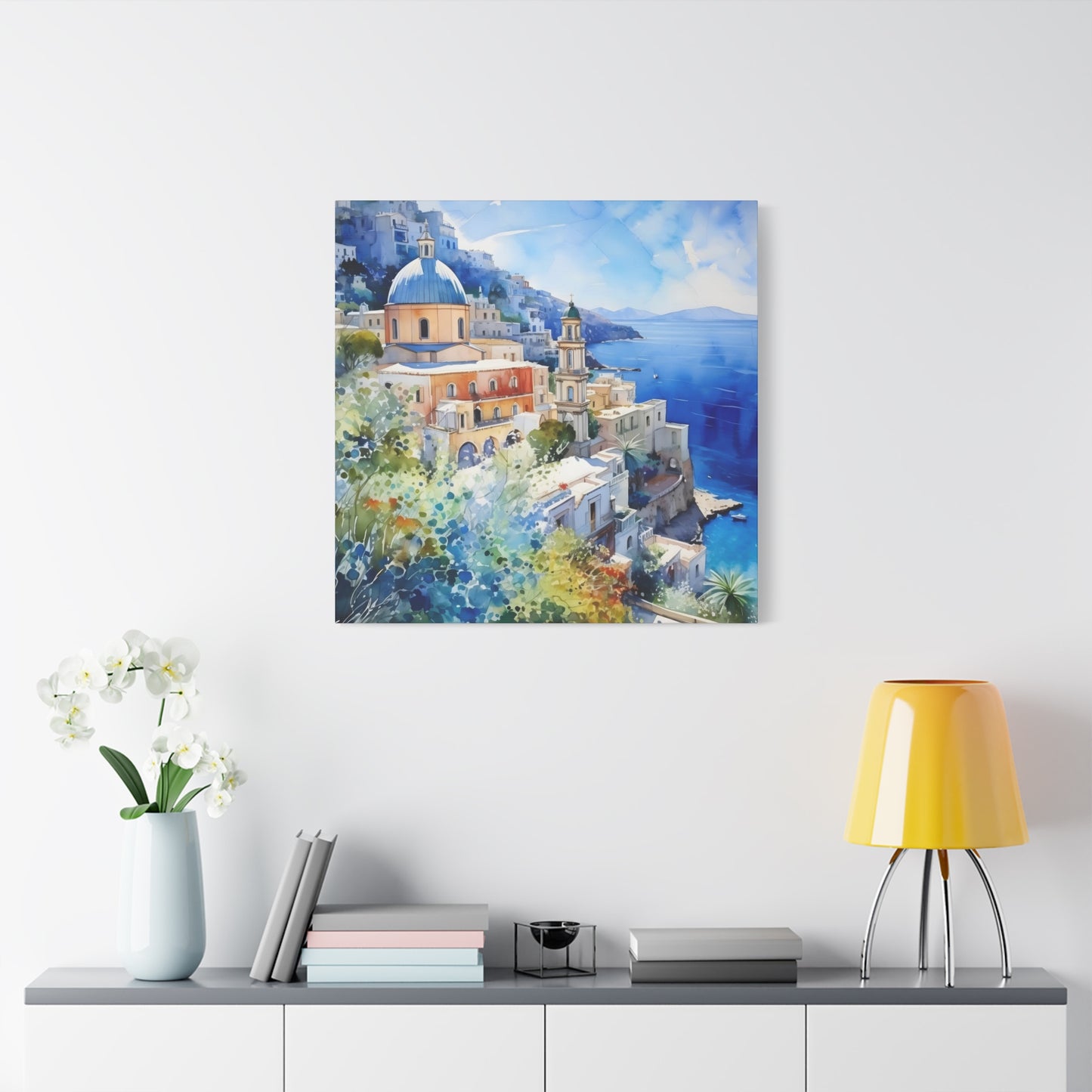 Italy Blue Wall Art & Canvas Prints