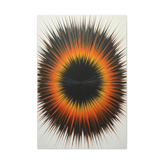 Solar Ember Halo Wall Art & Canvas Prints