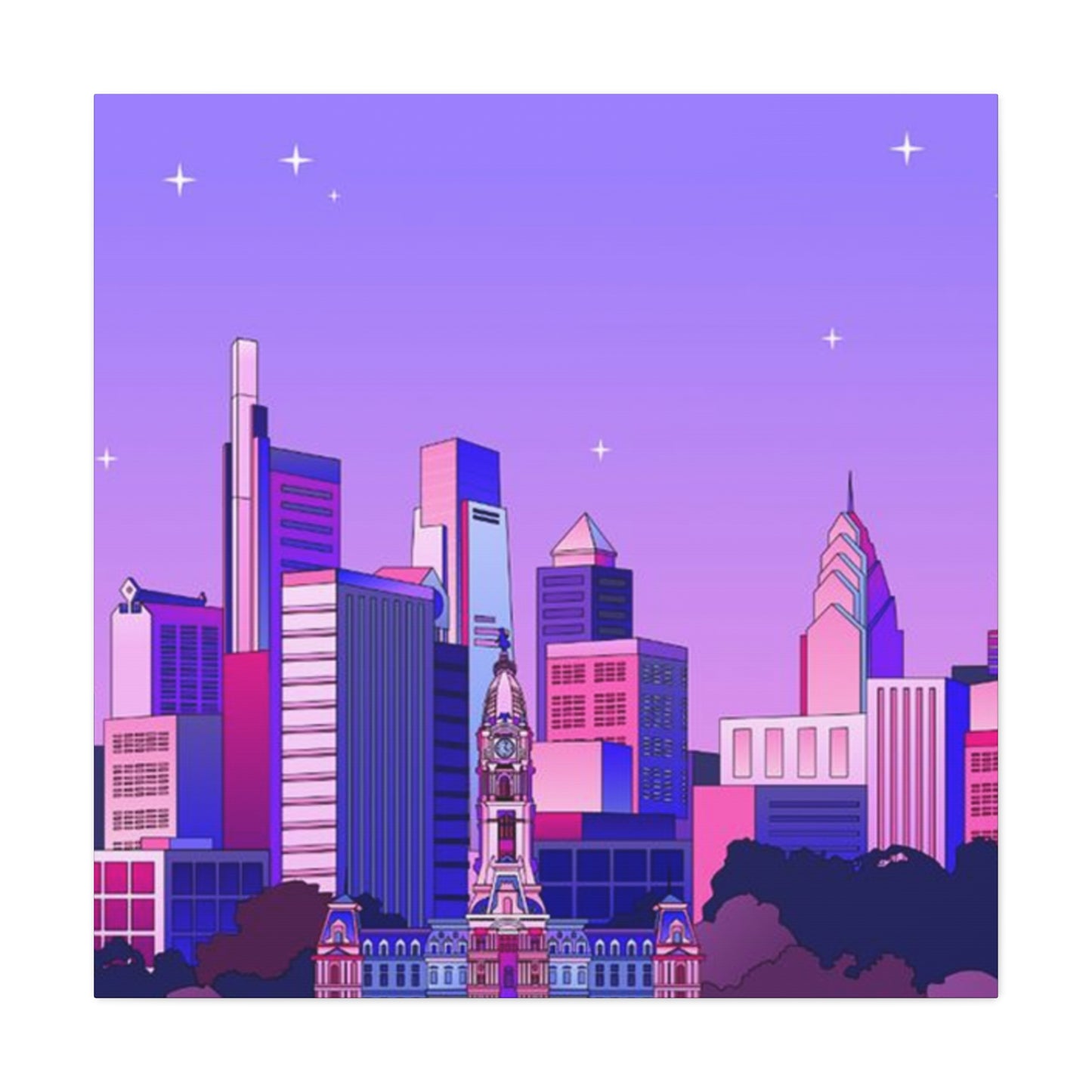 Philadelphia Poster Wall Art & Canvas Prints