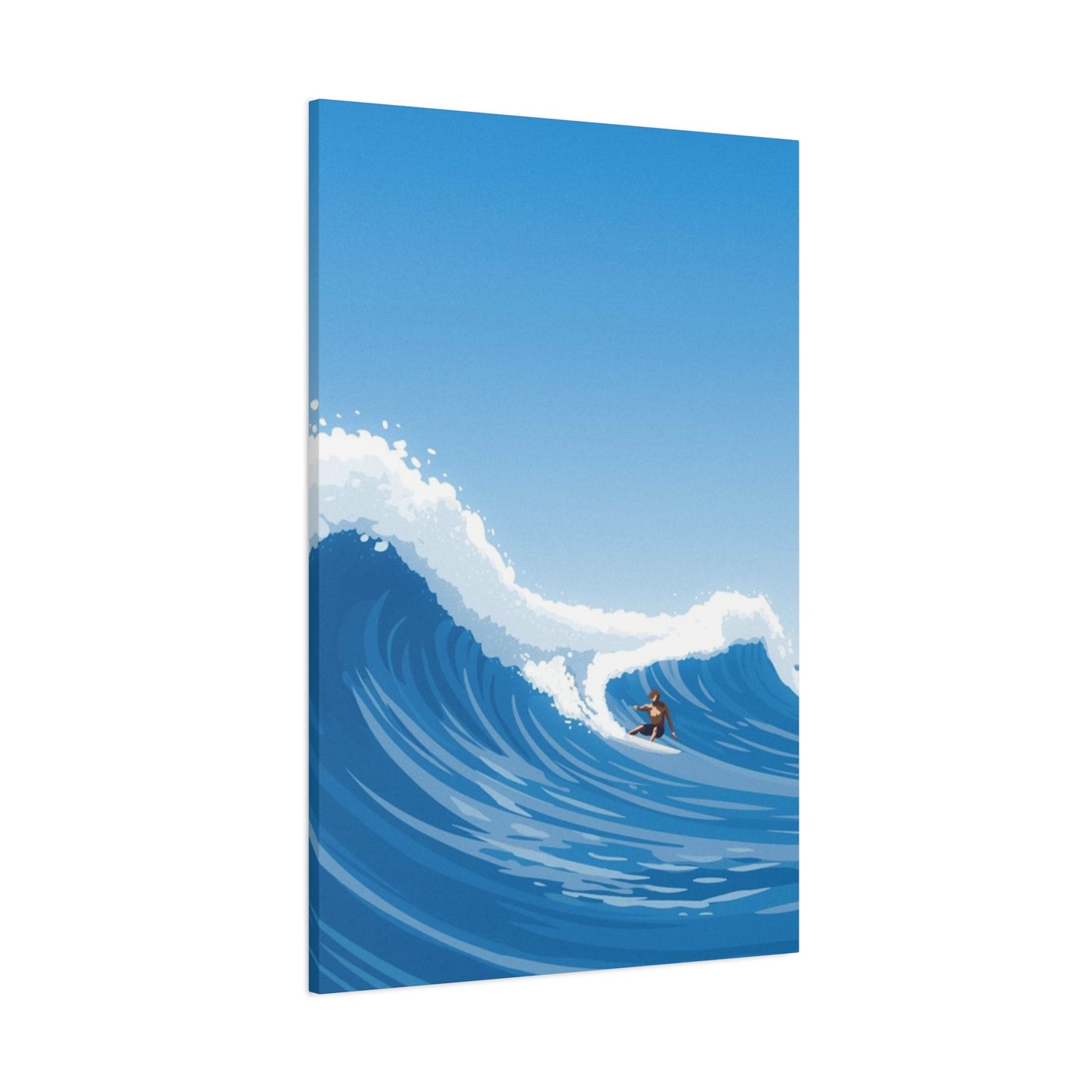 Large Abstract Surfing Wave Wall Art & Canvas Prints