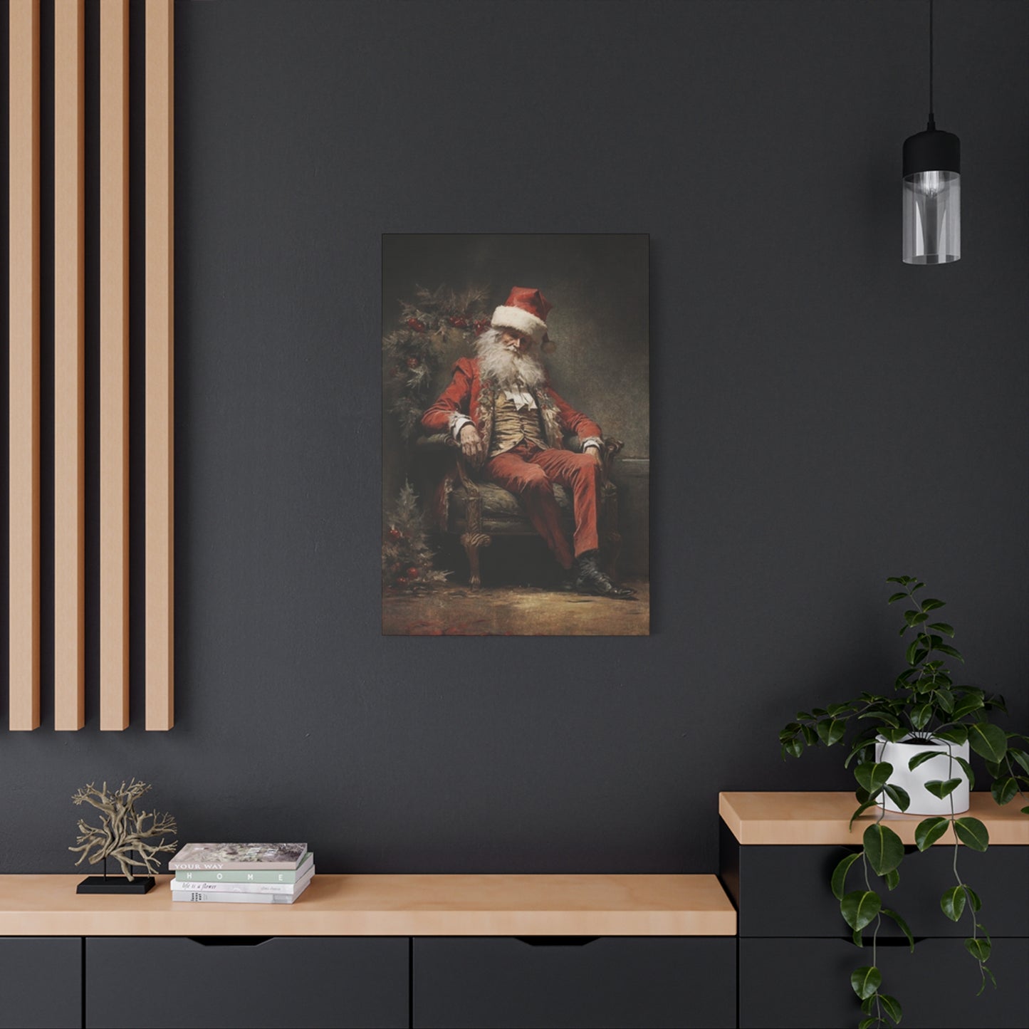 Santa Claus Portrait Wall Art & Canvas Prints